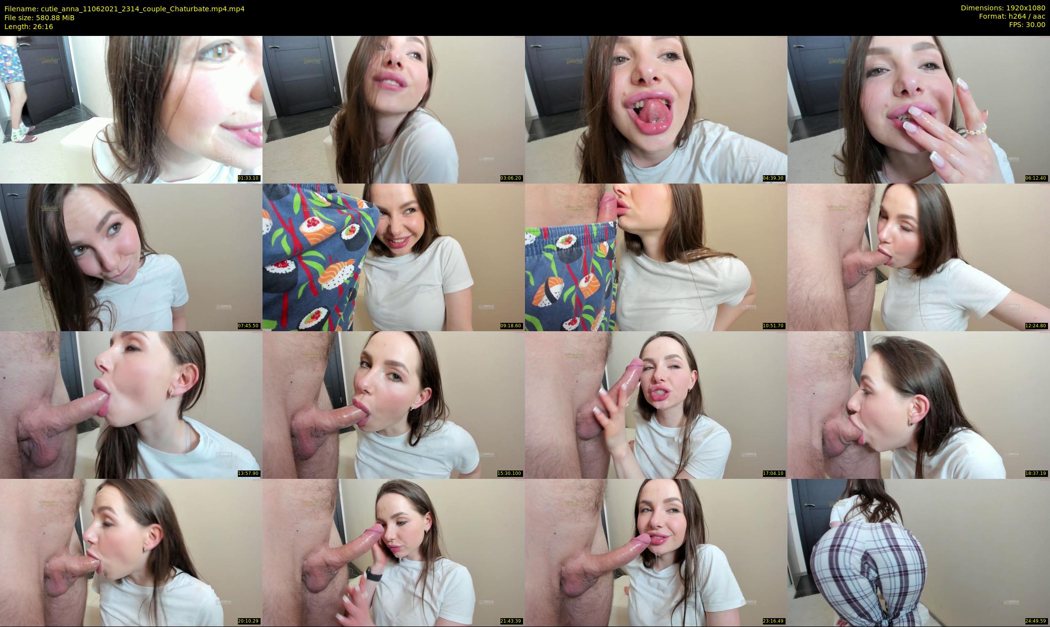 cutie_anna — 27 minute Chaturbate couple cam show recording, 1080p, Jun 11, 2021