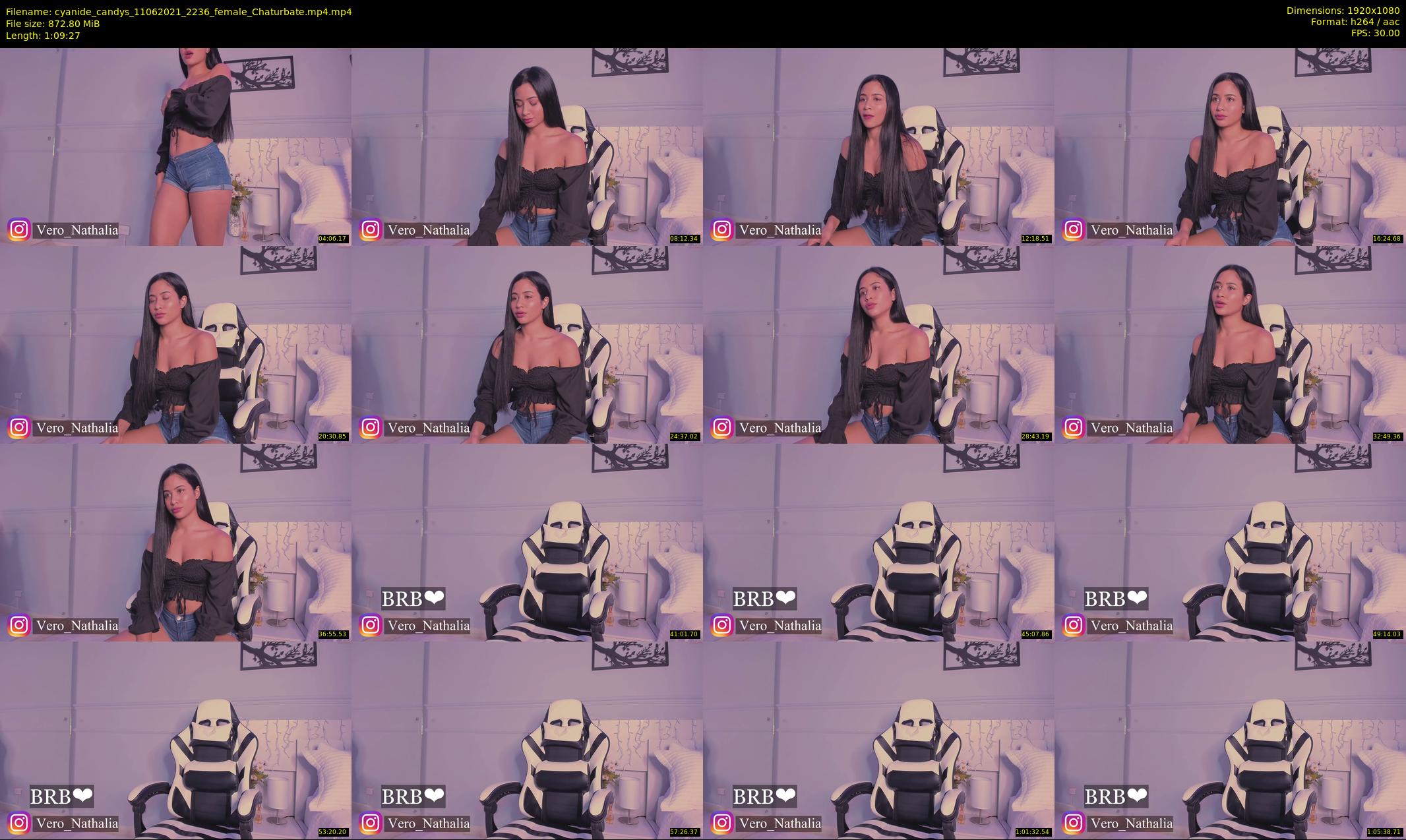 cyanide_candys — 70 minute Chaturbate female cam show recording, 1080p, Jun 11, 2021