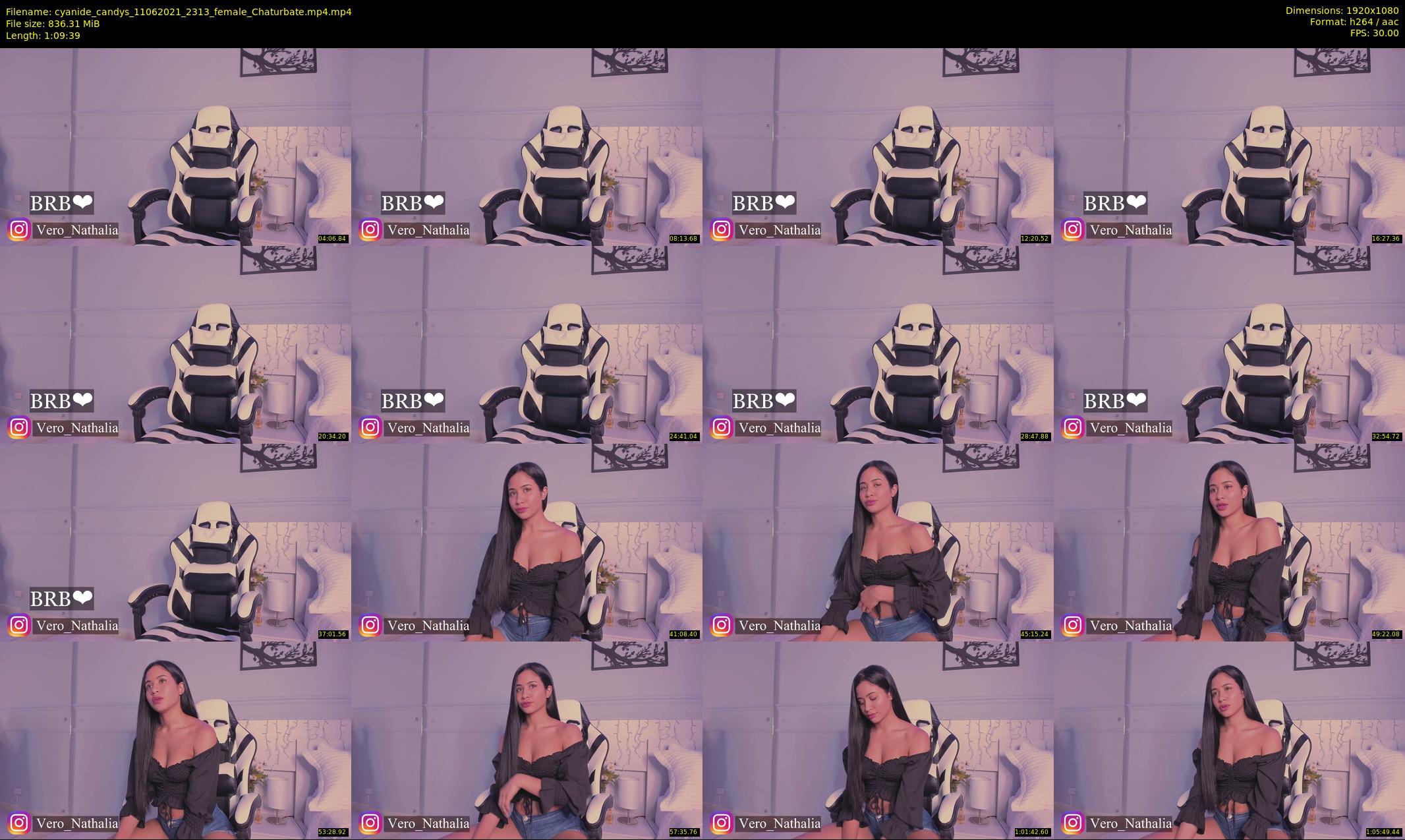 cyanide_candys — 70 minute Chaturbate female cam show recording, 1080p, Jun 11, 2021