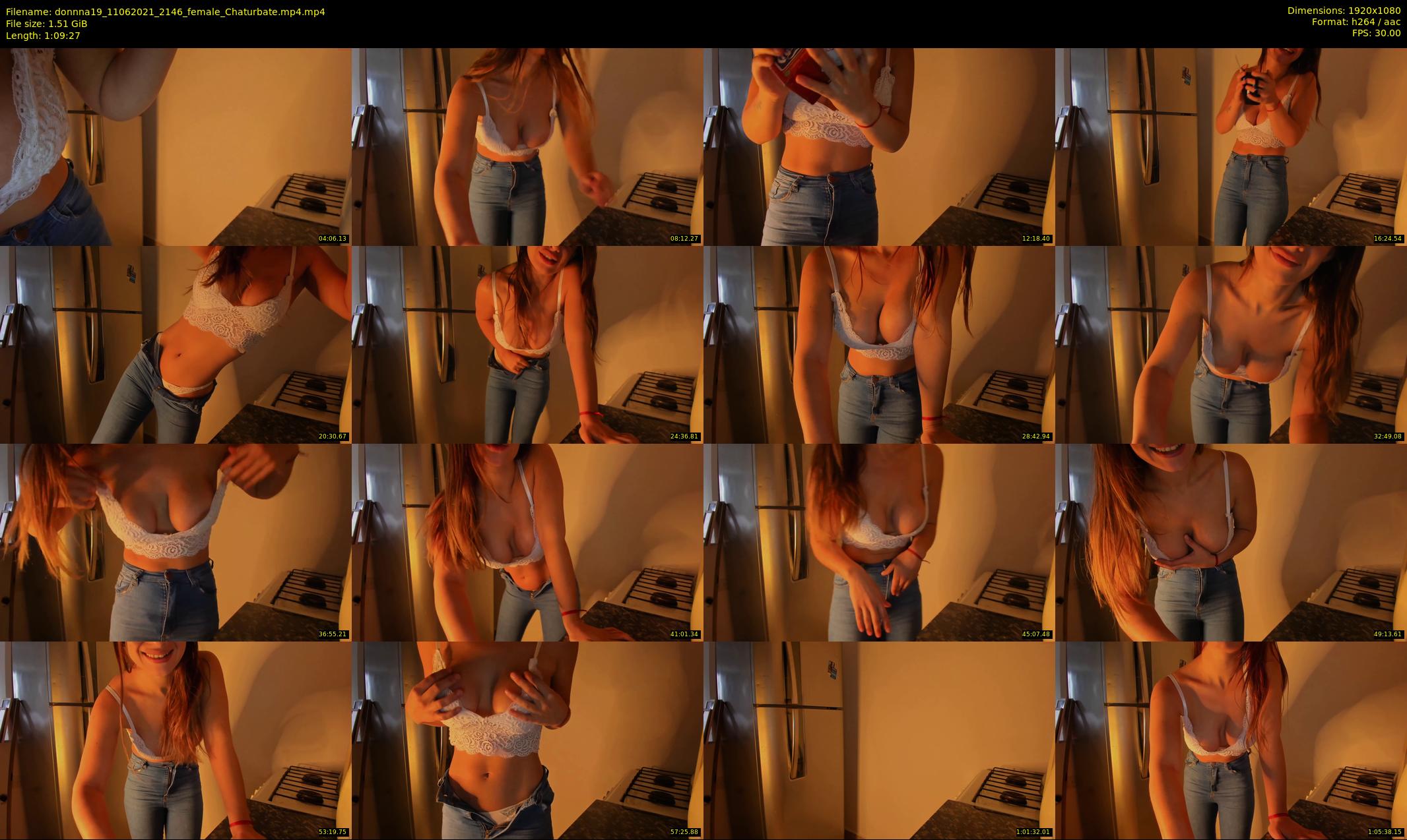 donnna19 — 70 minute Chaturbate female cam show recording, 1080p, Jun 11, 2021