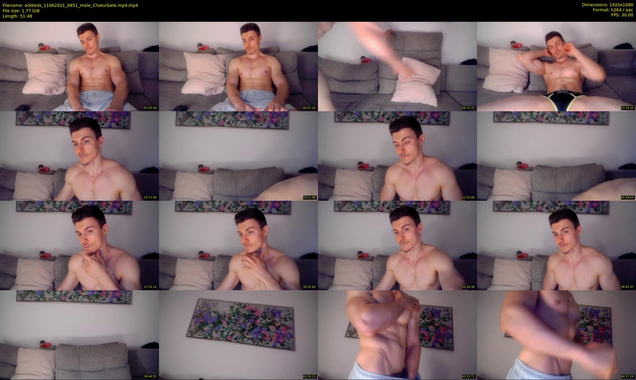 eddieds — 52 minute Chaturbate male cam show recording, 1080p, Jun 11, 2021