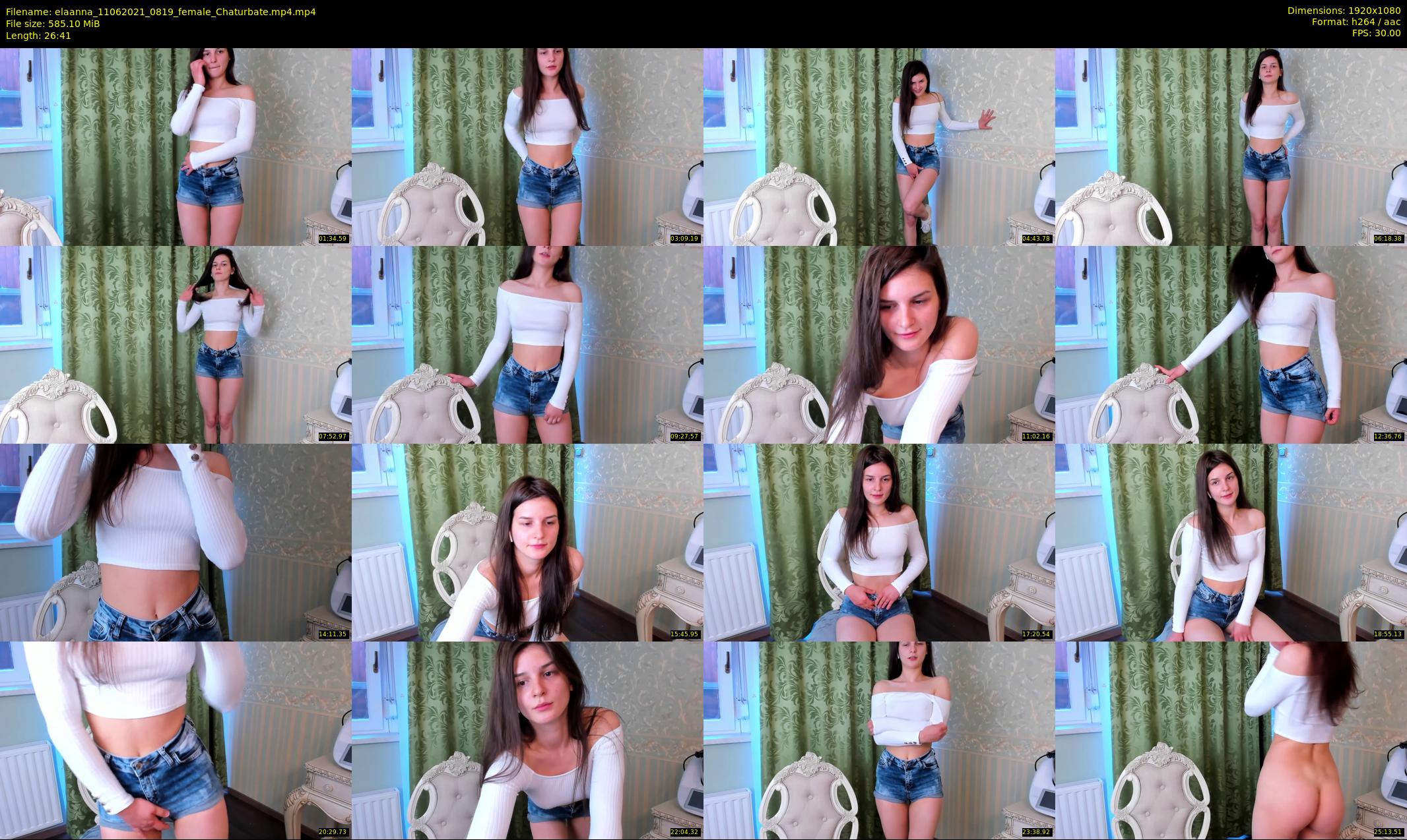 elaanna — 27 minute Chaturbate female cam show recording, 1080p, Jun 11, 2021