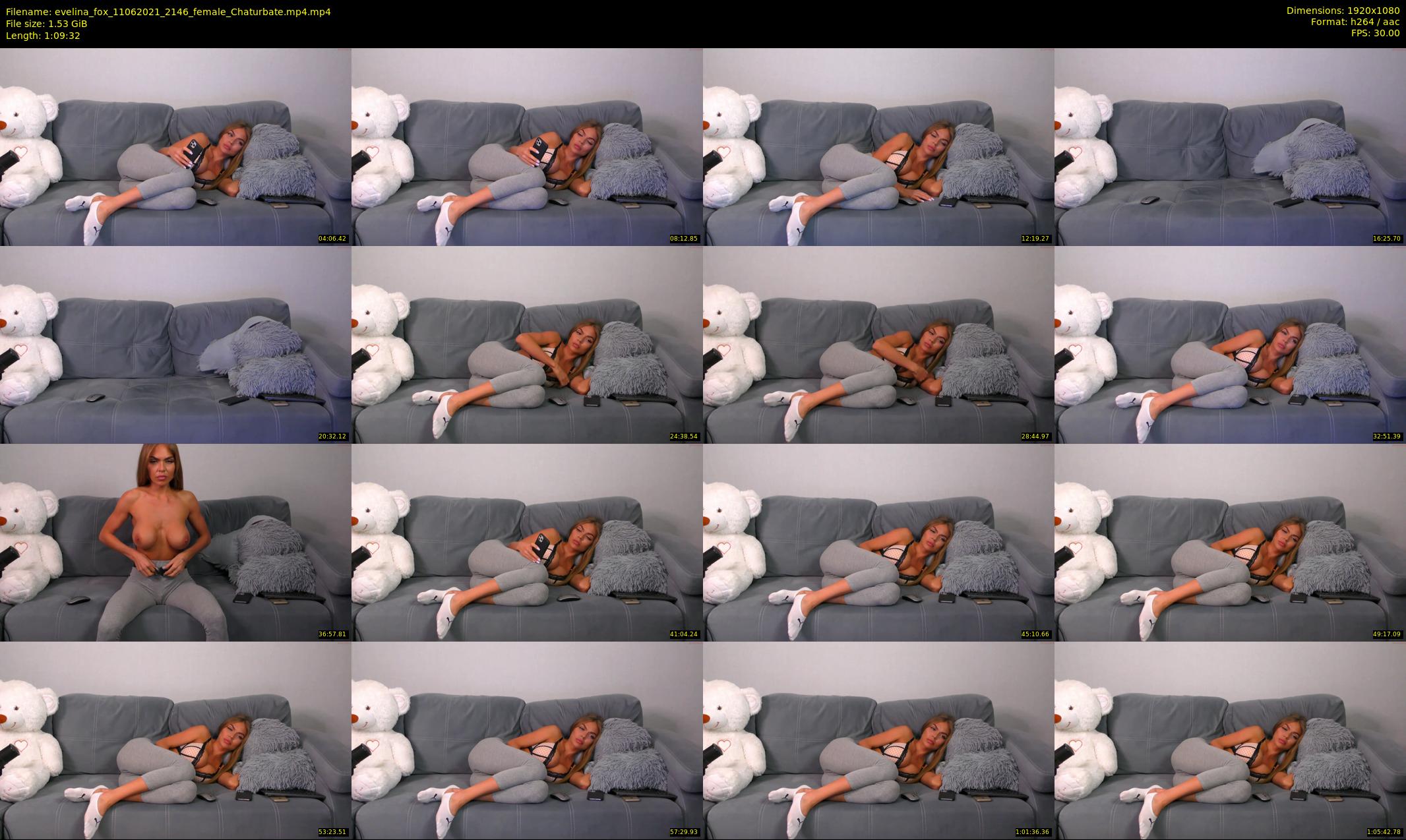 evelina_fox — 70 minute Chaturbate female cam show recording, 1080p, Jun 11, 2021