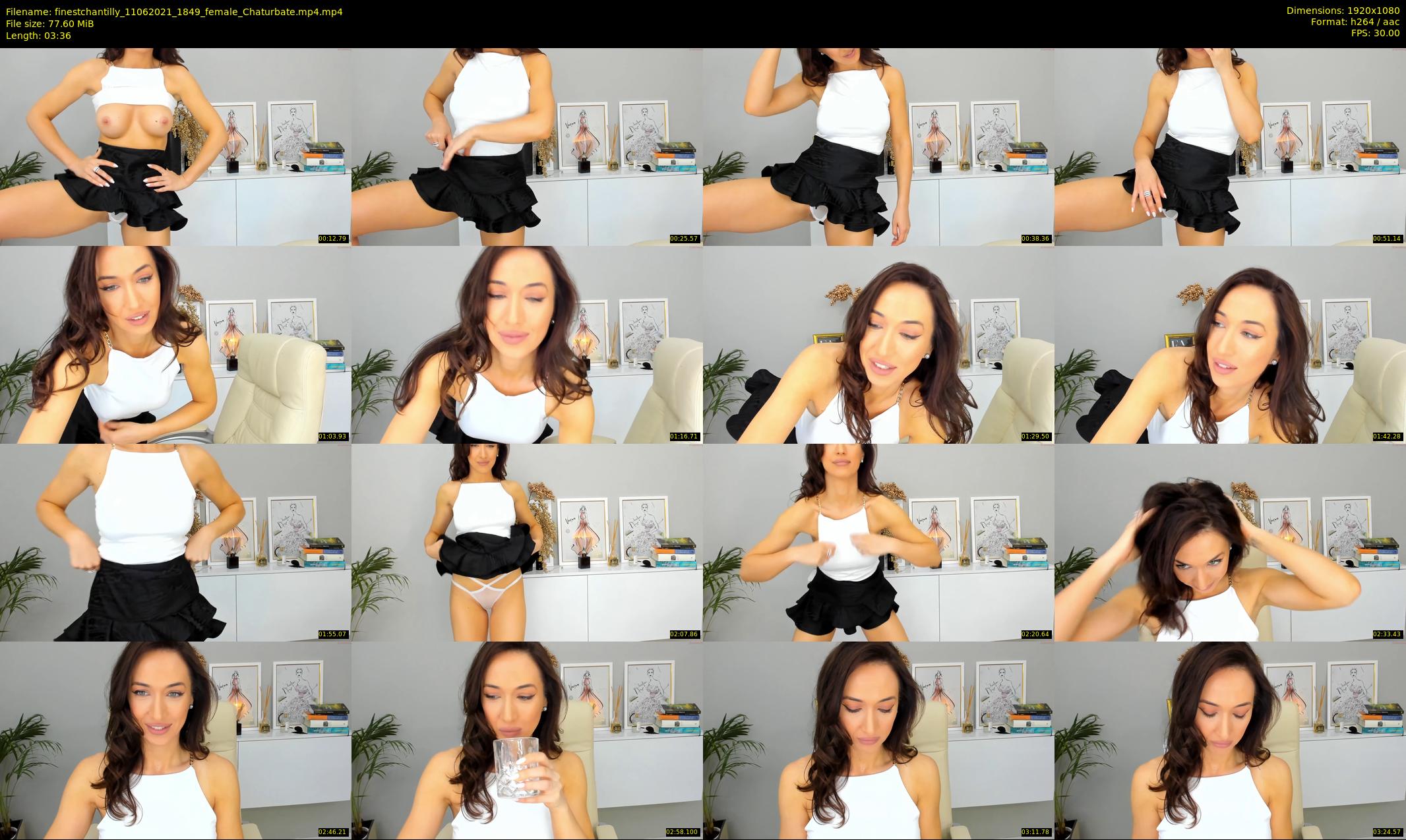 finestchantilly — 4 minute Chaturbate female cam show recording, 1080p, Jun 11, 2021