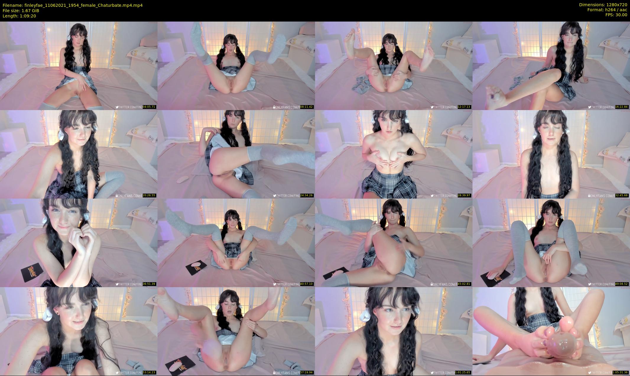 finleyfae — 70 minute Chaturbate female cam show recording, 720p, Jun 11, 2021