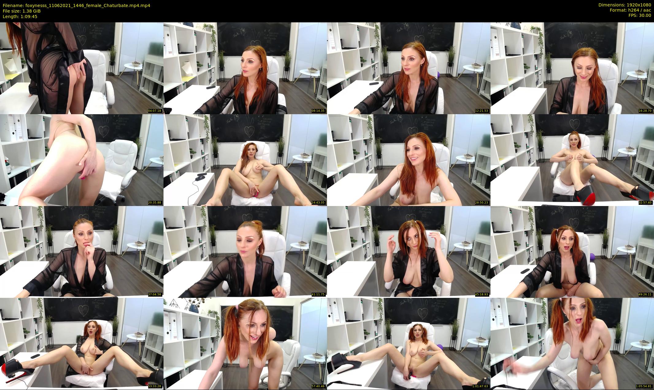 foxynesss — 70 minute Chaturbate female cam show recording, 1080p, Jun 11, 2021