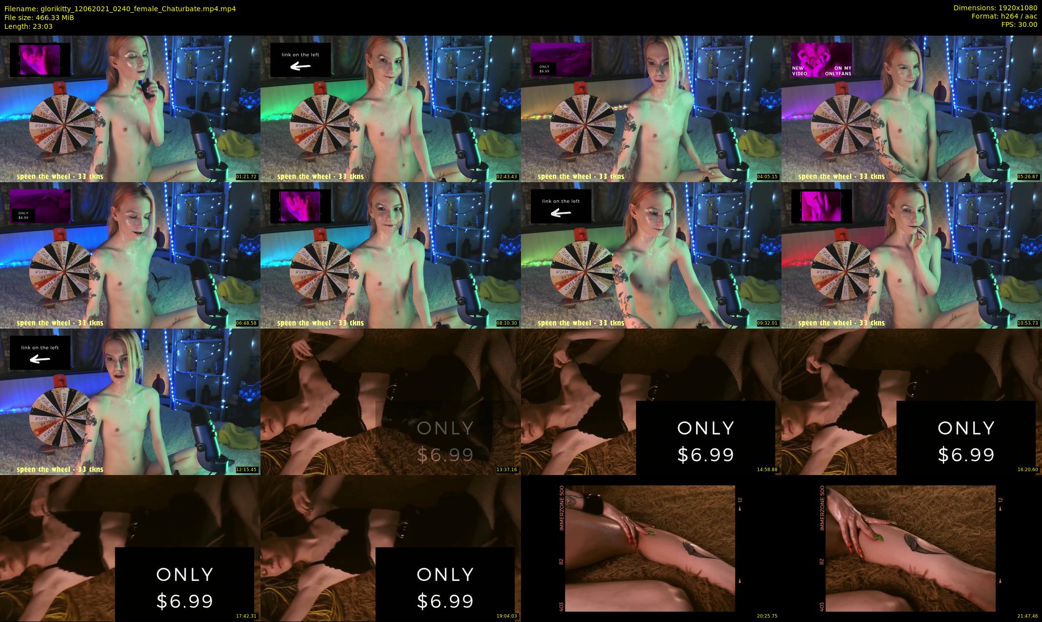 glorikitty — 24 minute Chaturbate female cam show recording, 1080p, Jun 12, 2021