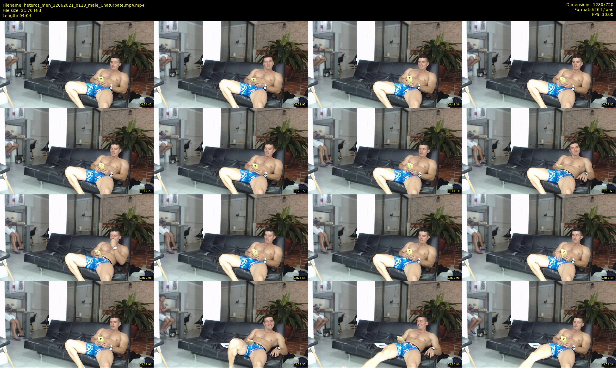 heteros_men — 5 minute Chaturbate male cam show recording, 720p, Jun 12, 2021