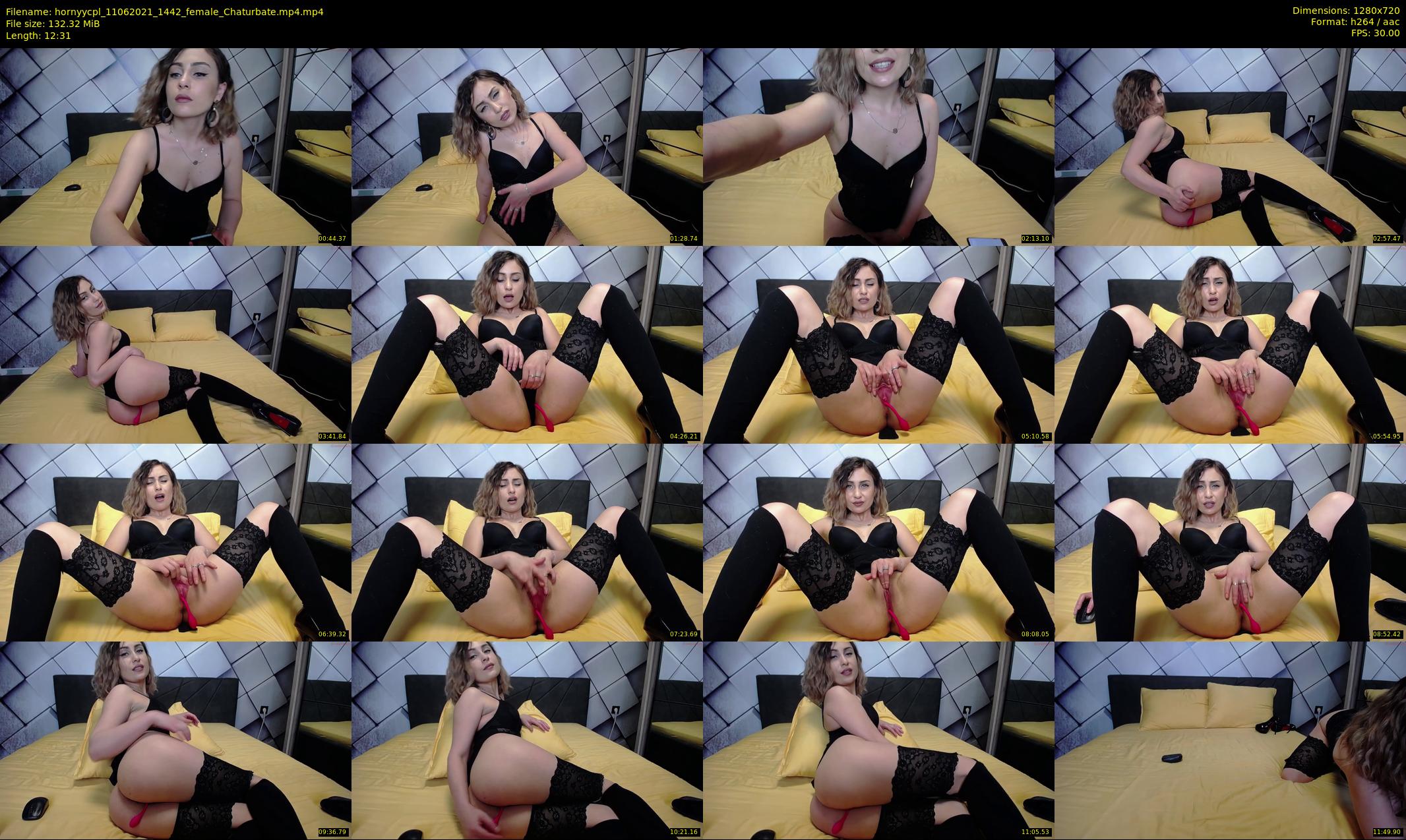 hornyycpl — 13 minute Chaturbate couple cam show recording, 720p, Jun 11, 2021