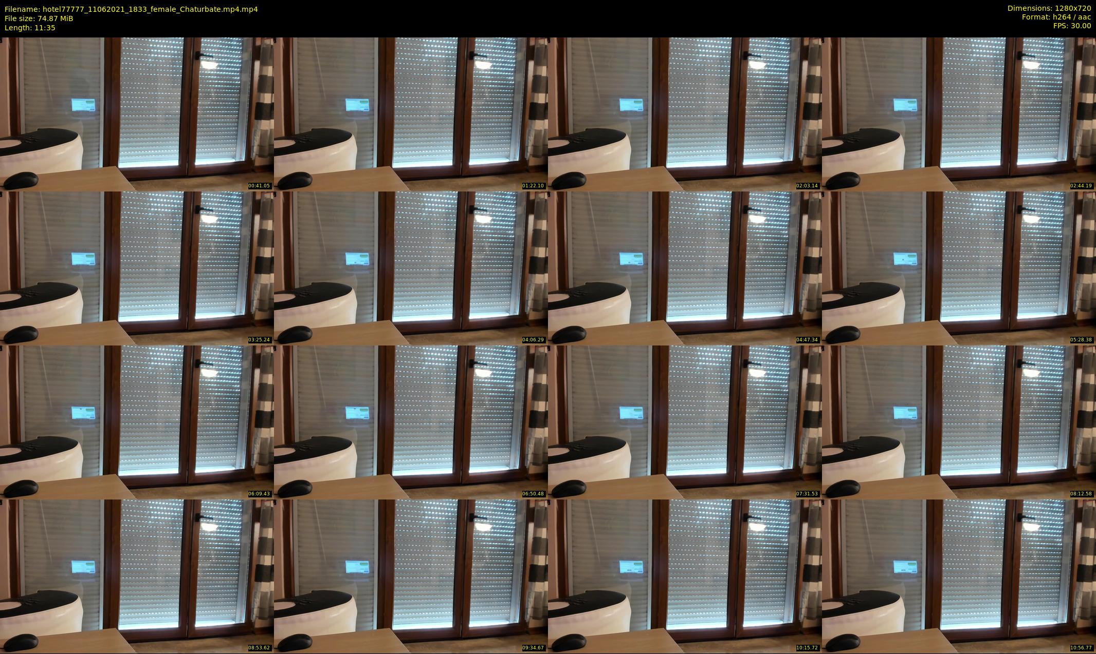 hotel77777 — 12 minute Chaturbate female cam show recording, 720p, Jun 11, 2021