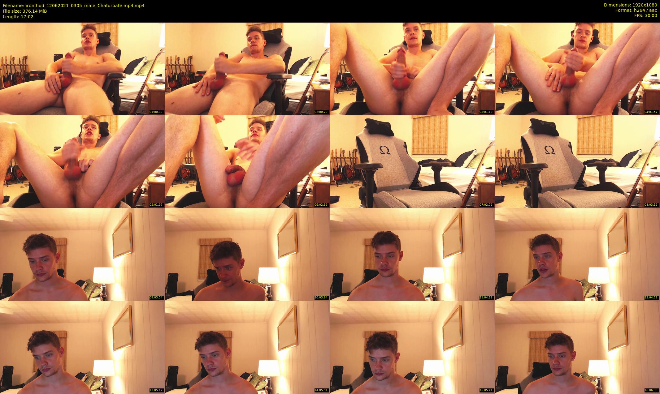 ironthud — 18 minute Chaturbate male cam show recording, 1080p, Jun 12, 2021