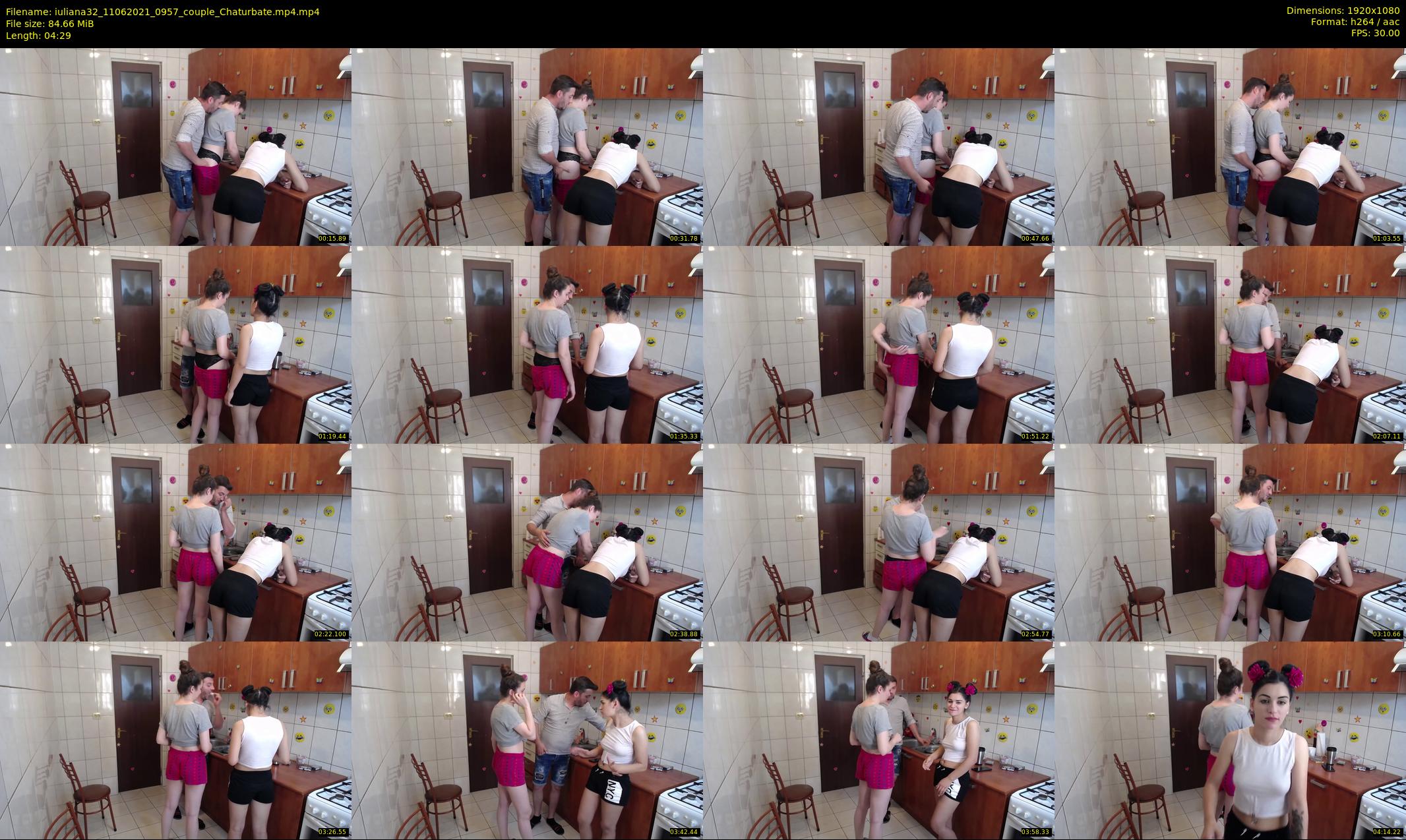 iuliana32 — 5 minute Chaturbate couple cam show recording, 1080p, Jun 11, 2021