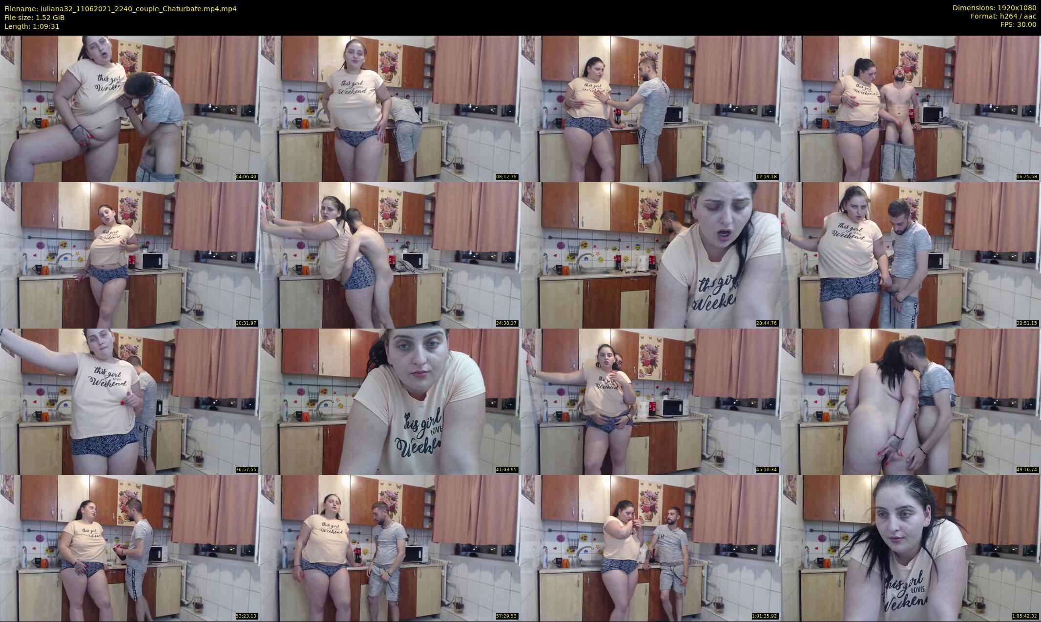 iuliana32 — 70 minute Chaturbate couple cam show recording, 1080p, Jun 11, 2021