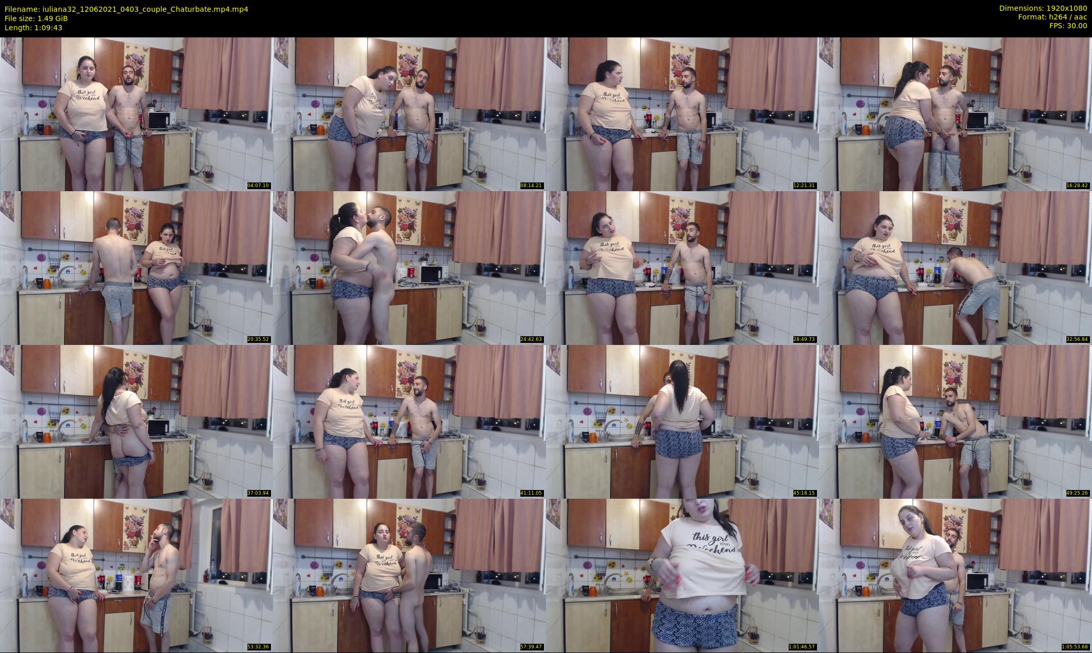iuliana32 — 70 minute Chaturbate couple cam show recording, 1080p, Jun 12, 2021