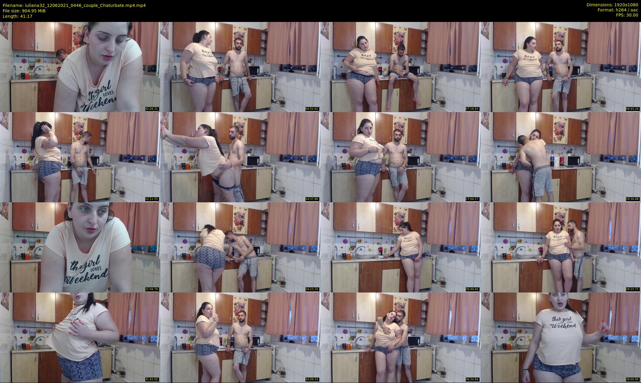 iuliana32 — 42 minute Chaturbate couple cam show recording, 1080p, Jun 12, 2021