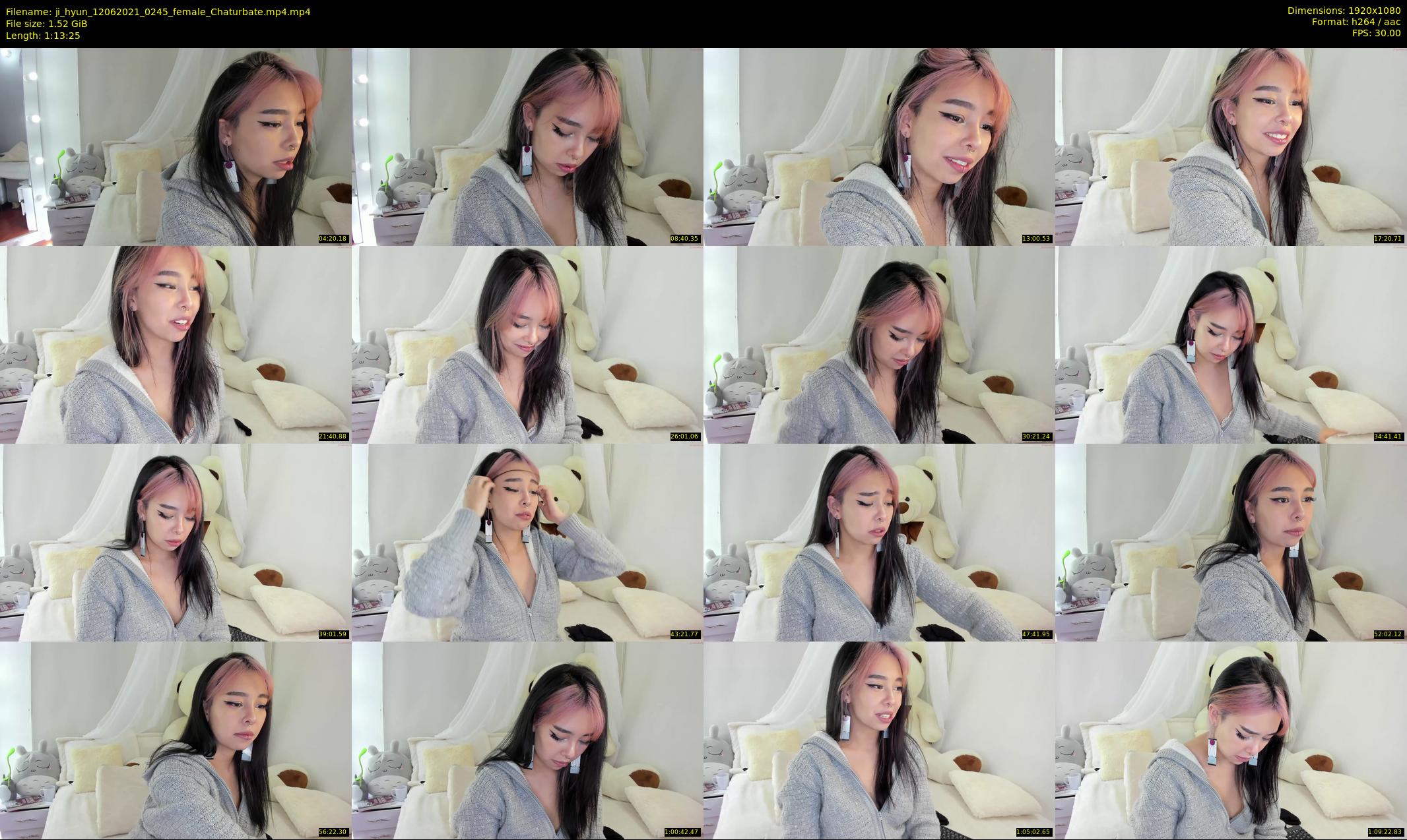 ji_hyun — 74 minute Chaturbate female cam show recording, 1080p, Jun 12, 2021
