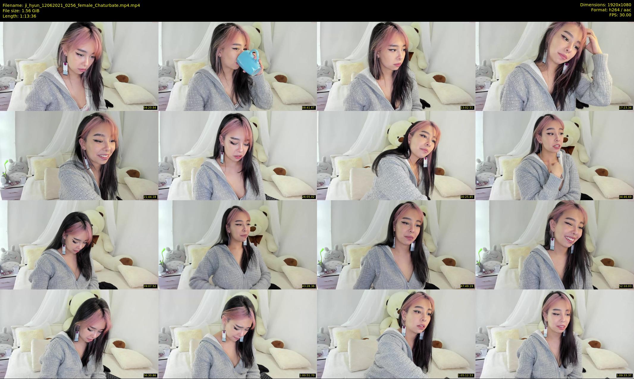 ji_hyun — 74 minute Chaturbate female cam show recording, 1080p, Jun 12, 2021