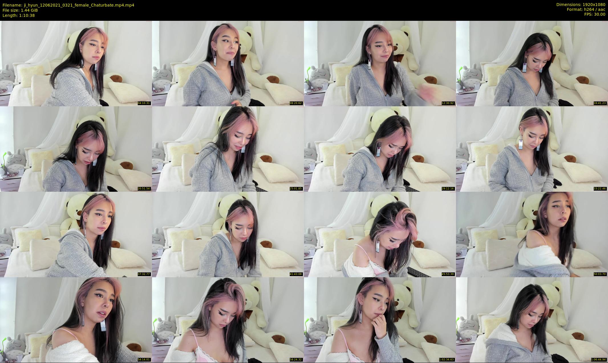 ji_hyun — 71 minute Chaturbate female cam show recording, 1080p, Jun 12, 2021