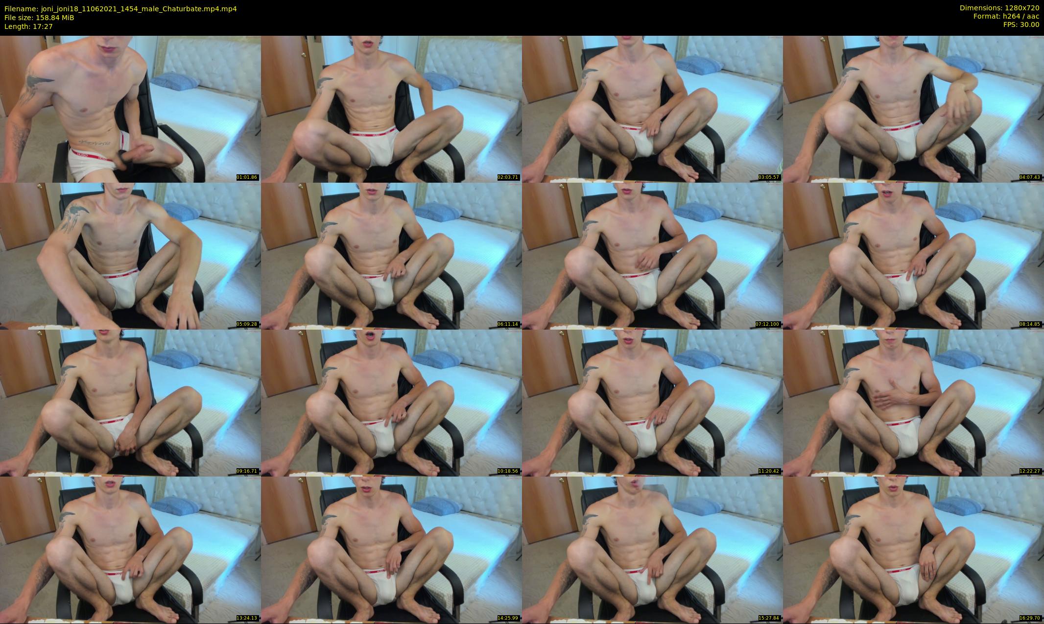 joni_joni18 — 18 minute Chaturbate male cam show recording, 720p, Jun 11, 2021