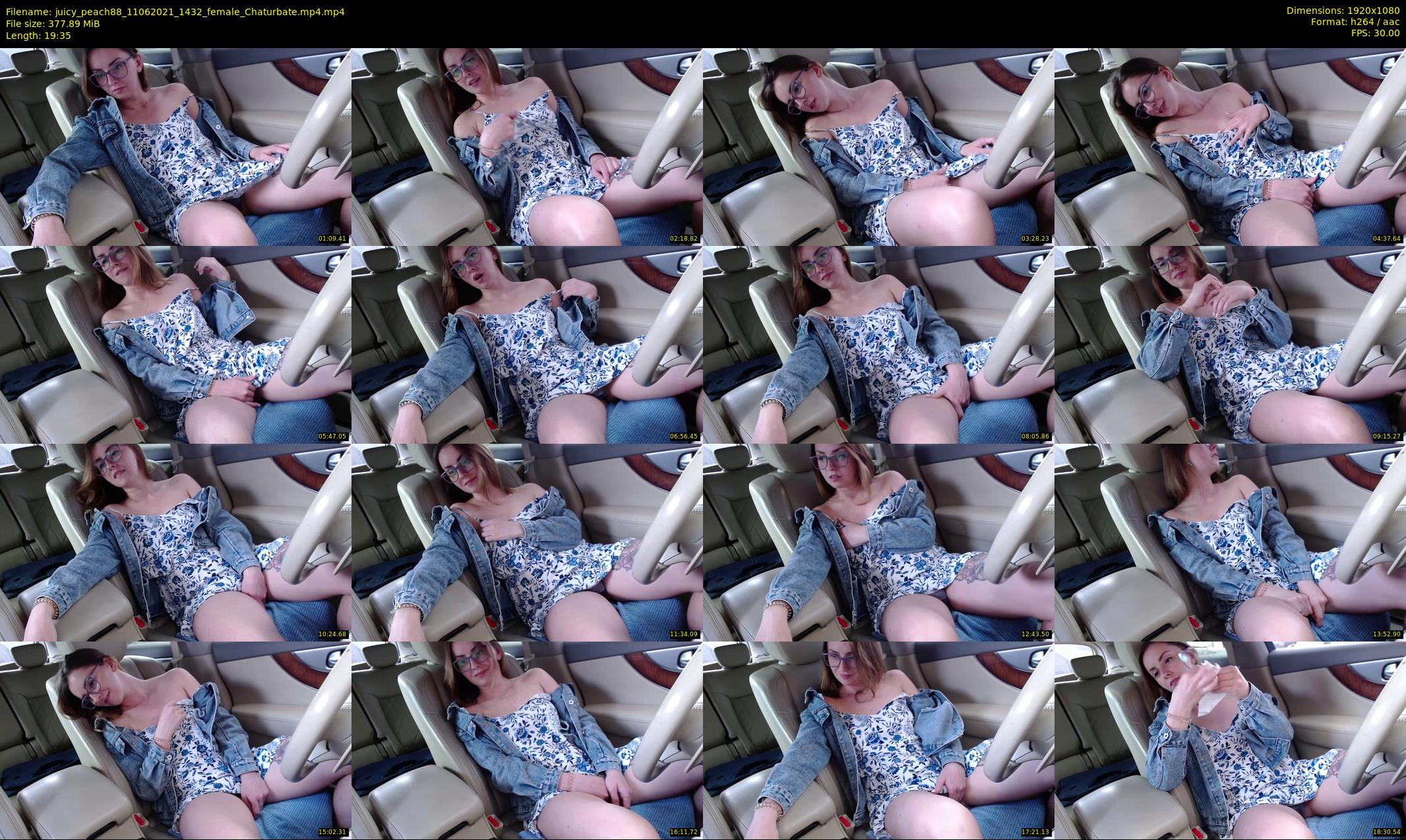 juicy_peach88 — 20 minute Chaturbate female cam show recording, 1080p, Jun 11, 2021
