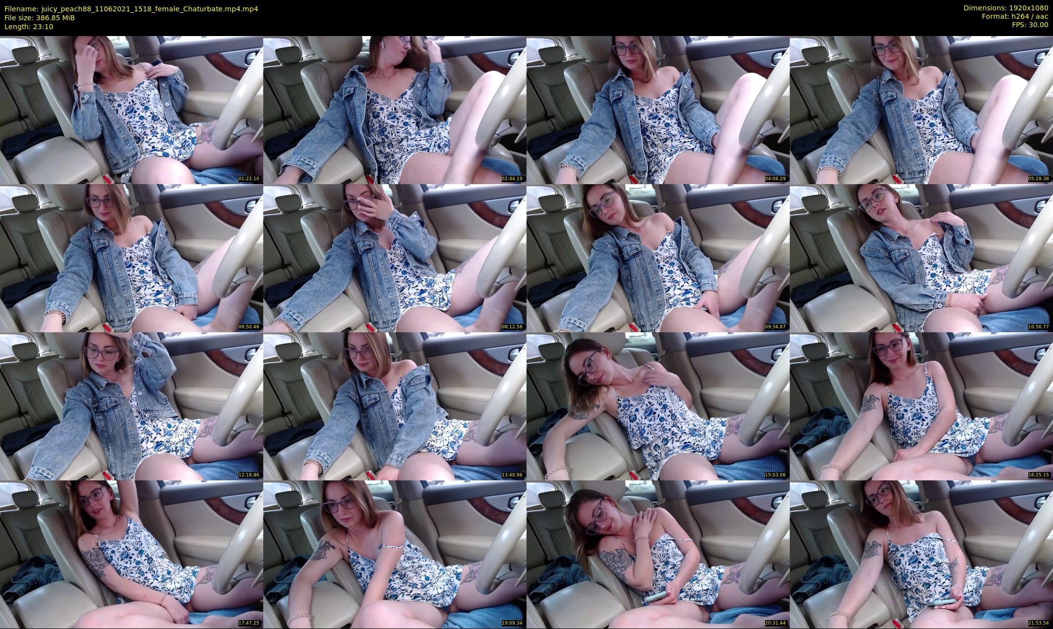 juicy_peach88 — 24 minute Chaturbate female cam show recording, 1080p, Jun 11, 2021