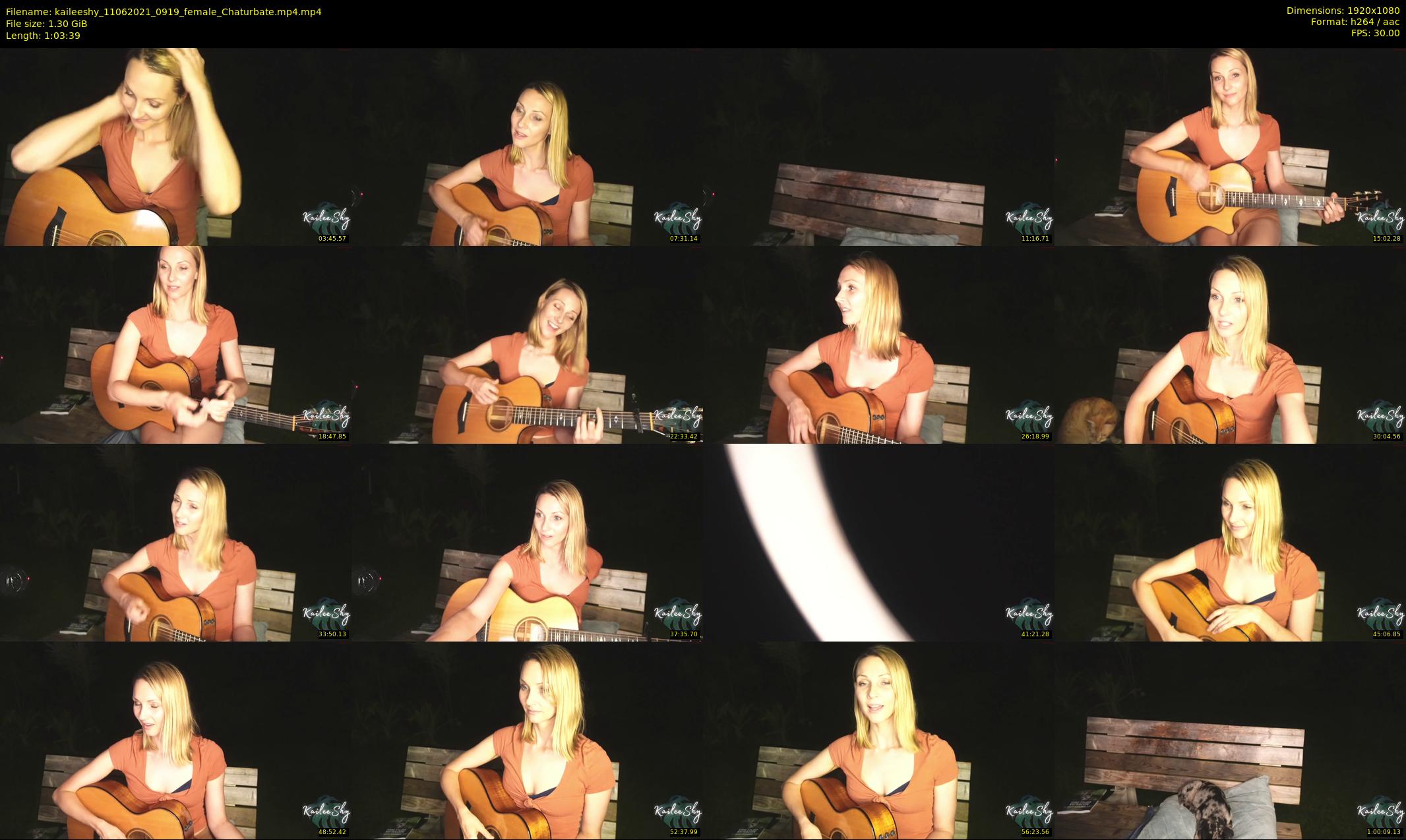 kaileeshy — 64 minute Chaturbate female cam show recording, 1080p, Jun 11, 2021