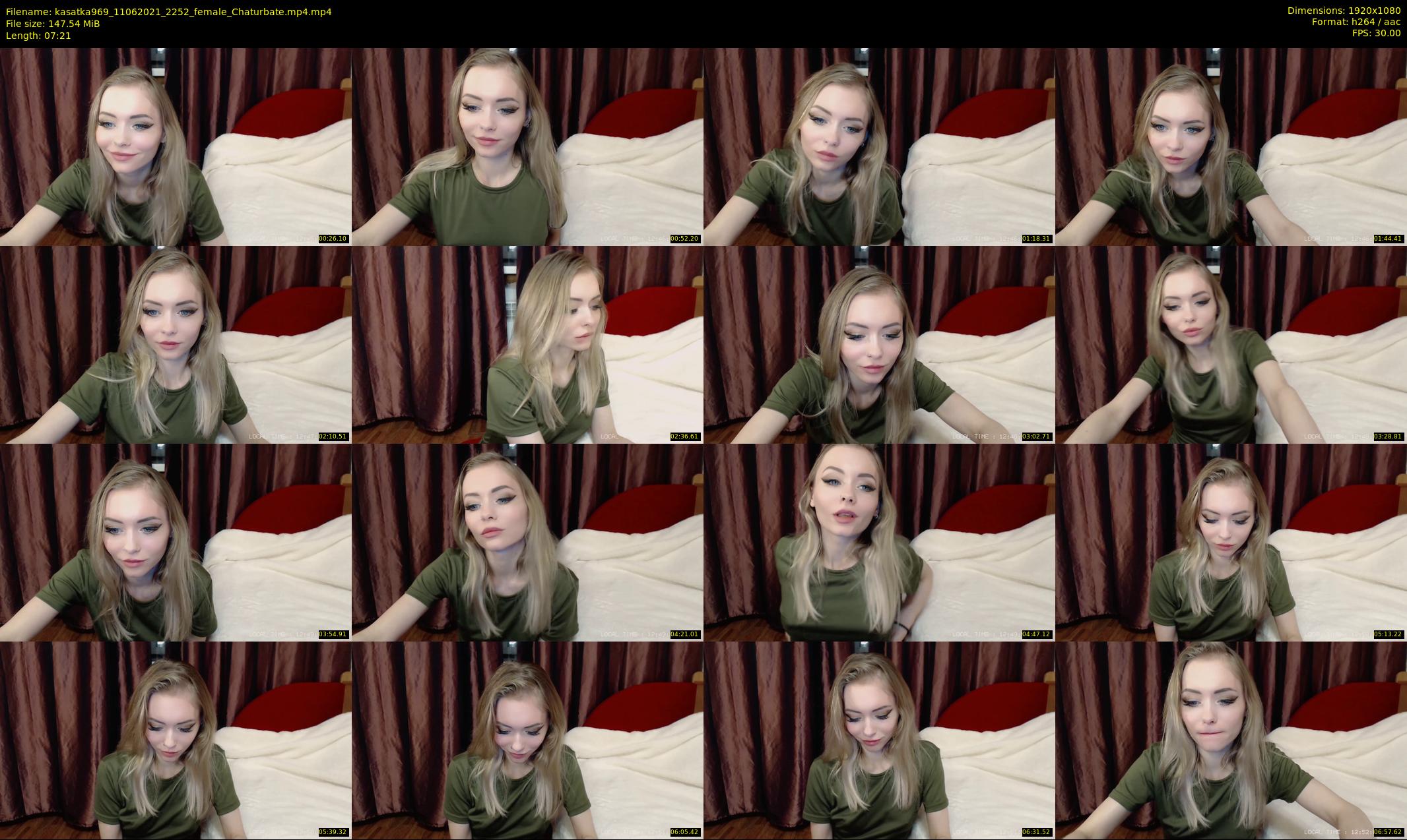 kasatka969 — 8 minute Chaturbate female cam show recording, 1080p, Jun 11, 2021