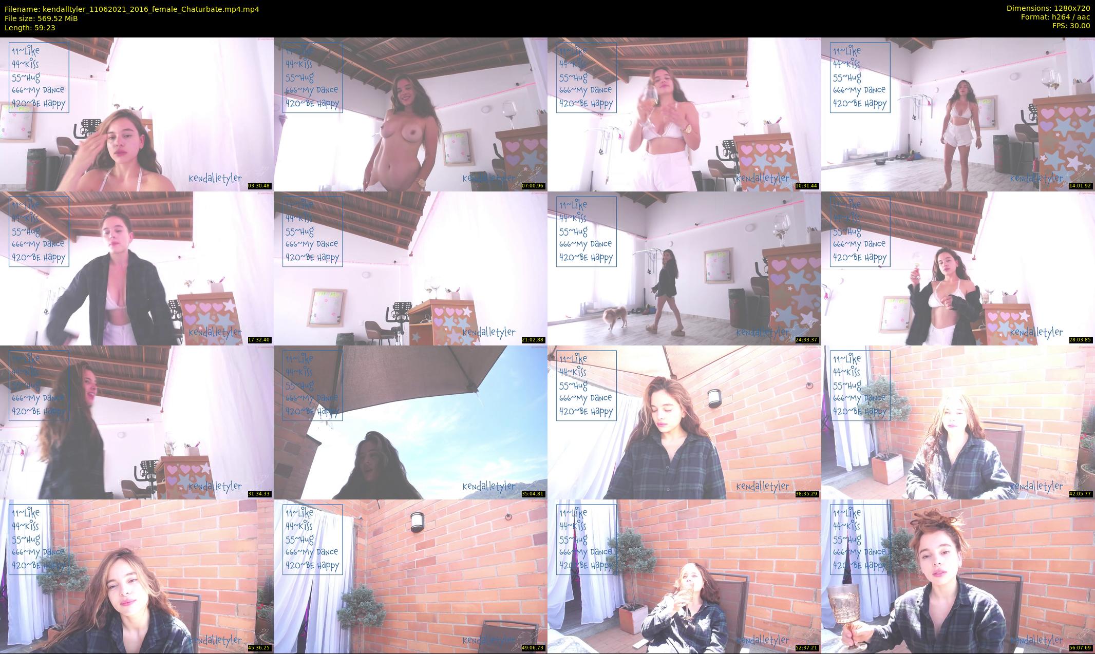 kendalltyler — 60 minute Chaturbate female cam show recording, 720p, Jun 11, 2021