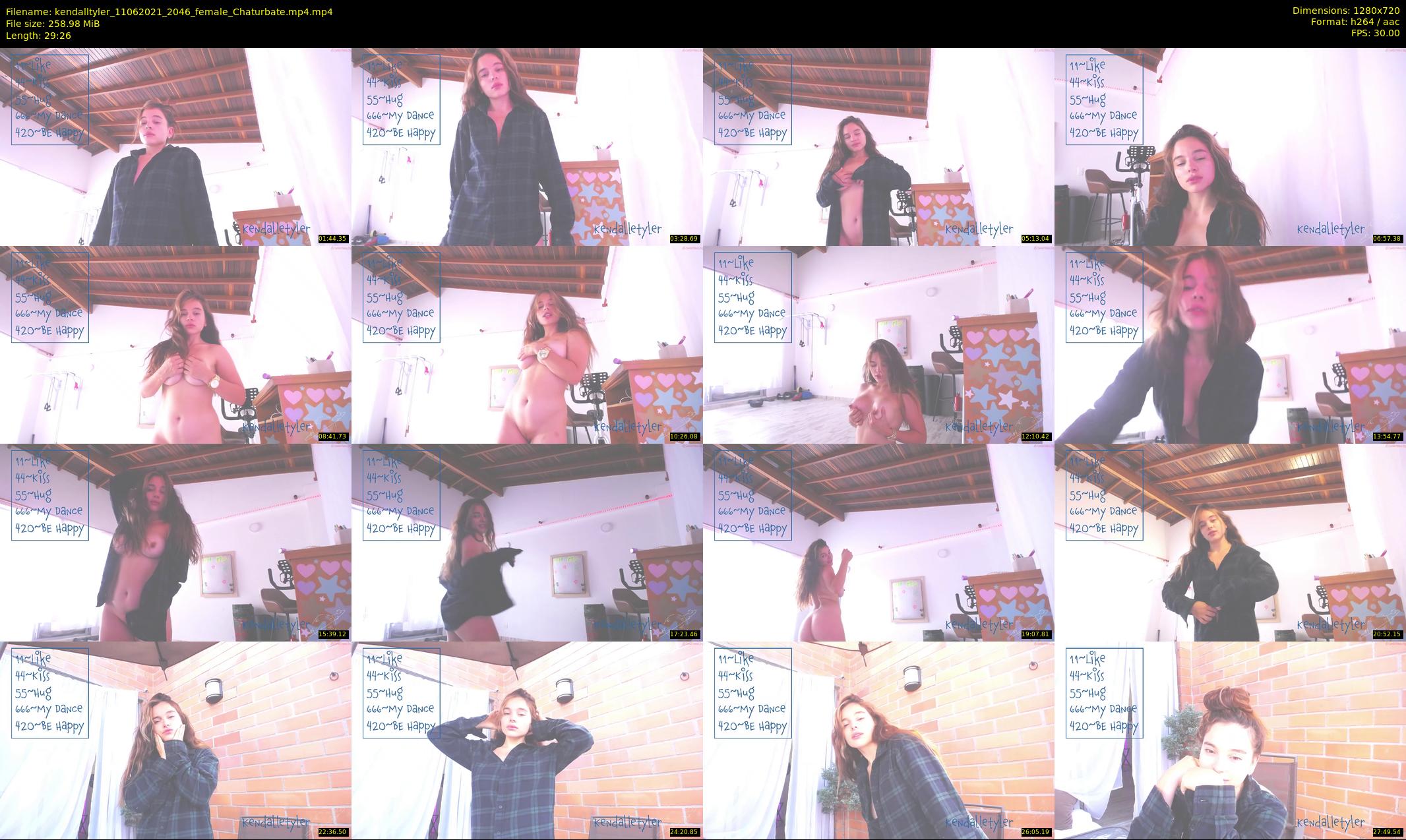 kendalltyler — 30 minute Chaturbate female cam show recording, 720p, Jun 11, 2021