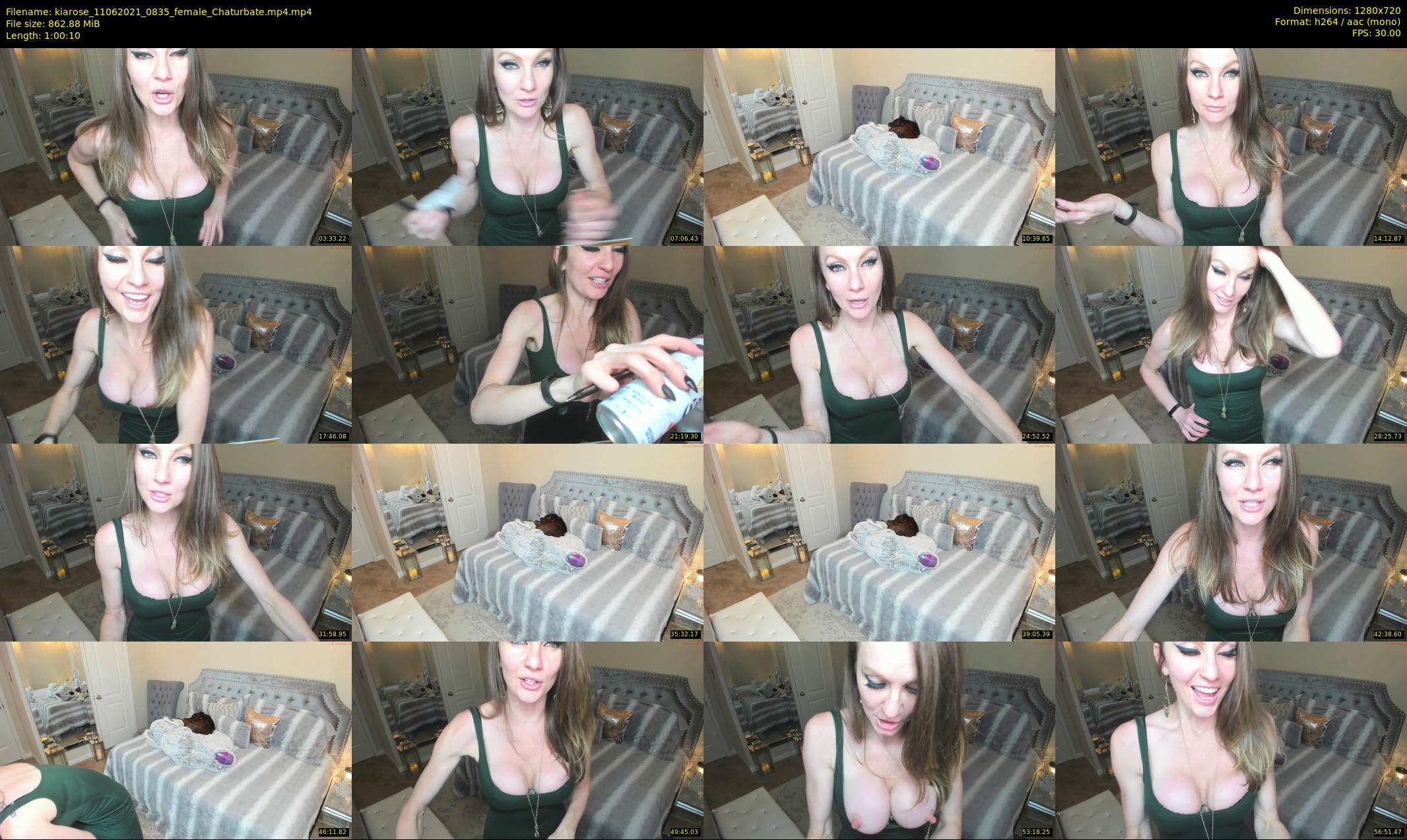 kiarose — 61 minute Chaturbate female cam show recording, 720p, Jun 11, 2021