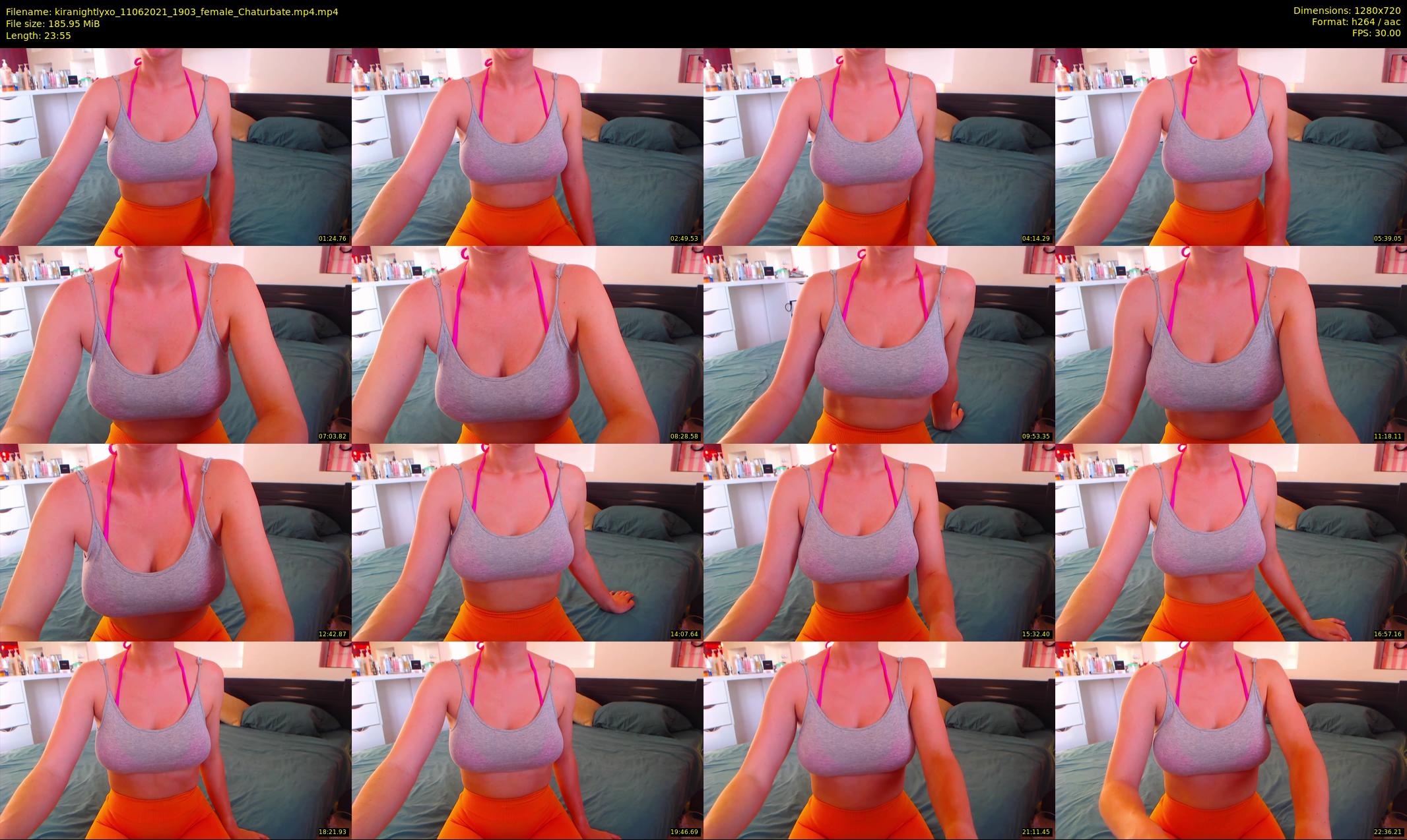 kiranightlyxo — 24 minute Chaturbate female cam show recording, 720p, Jun 11, 2021