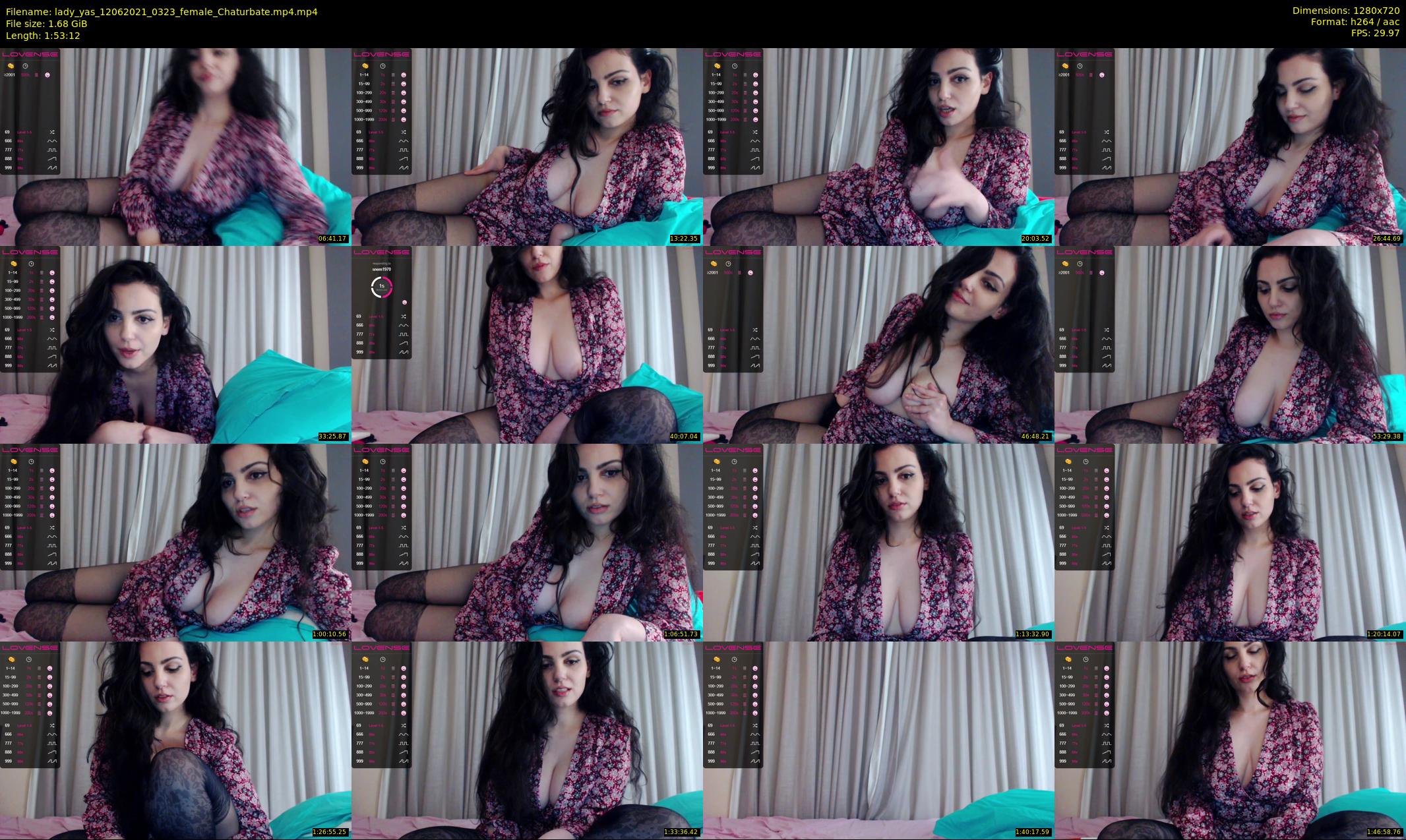 lady_yas — 114 minute Chaturbate female cam show recording, 720p, Jun 12, 2021