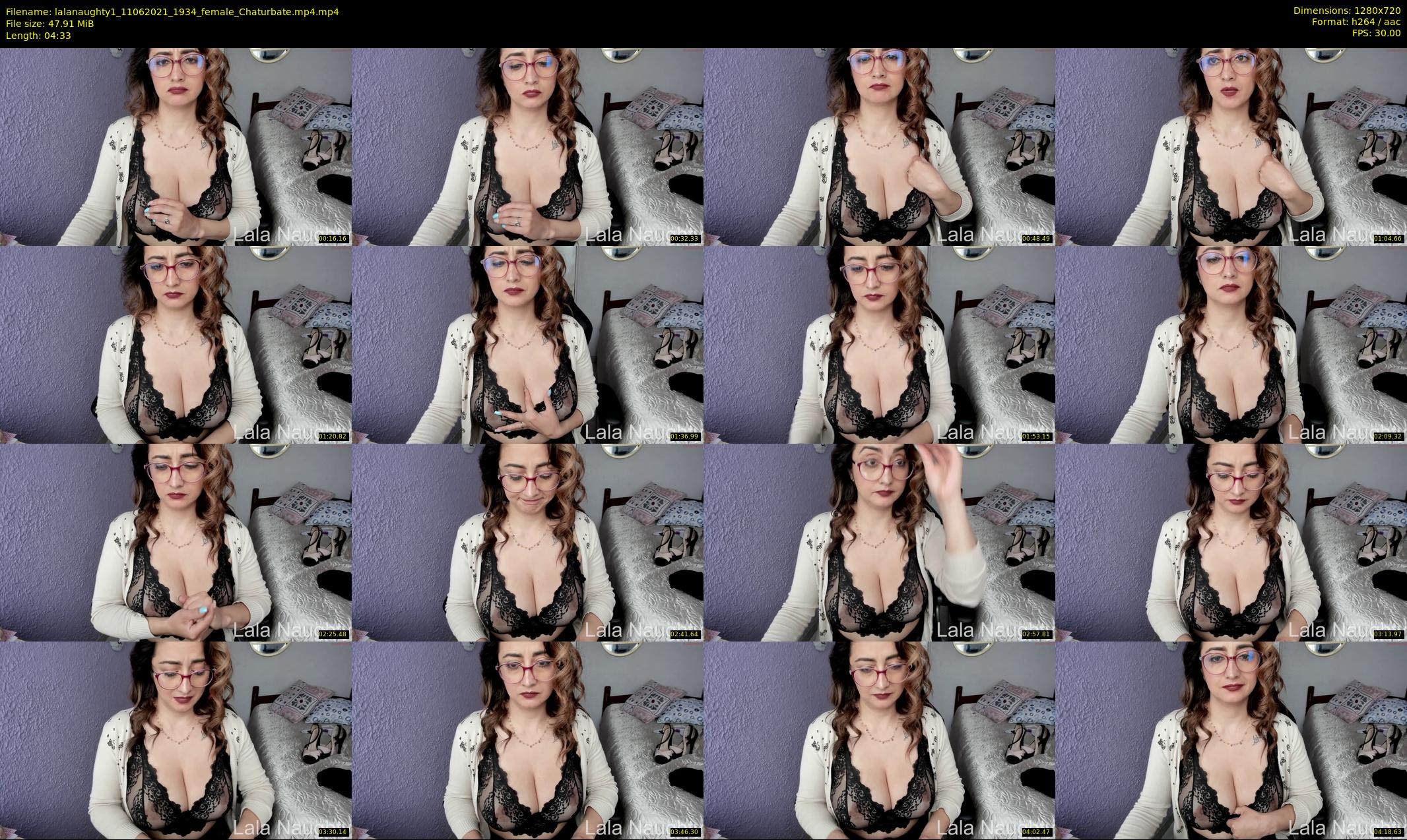 lalanaughty1 — 5 minute Chaturbate female cam show recording, 720p, Jun 11, 2021