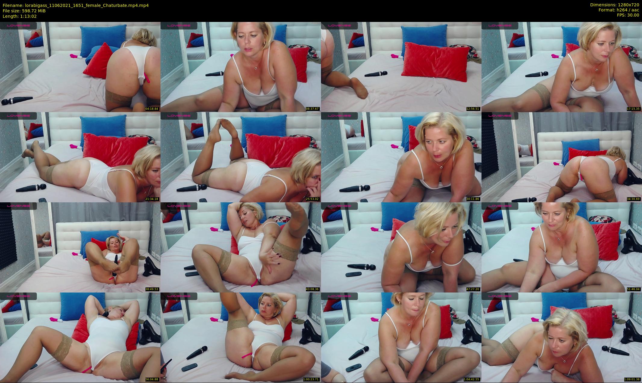 lorabigass — 74 minute Chaturbate female cam show recording, 720p, Jun 11, 2021