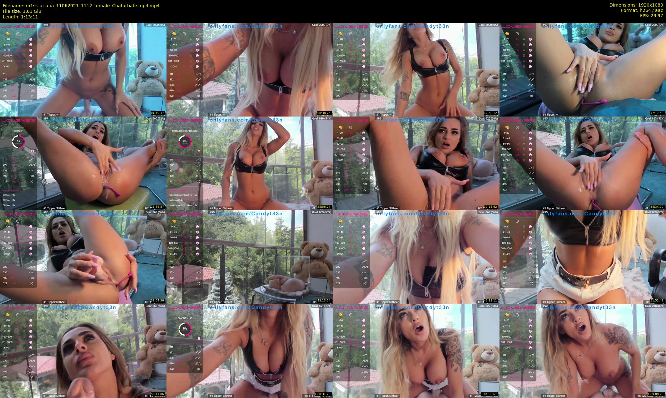m1ss_ariana — 74 minute Chaturbate female cam show recording, 1080p, Jun 11, 2021