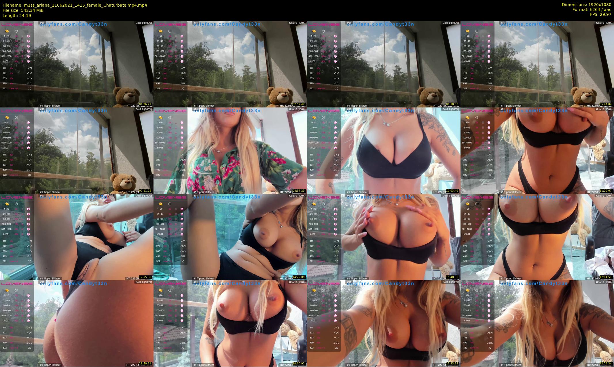 m1ss_ariana — 25 minute Chaturbate female cam show recording, 1080p, Jun 11, 2021