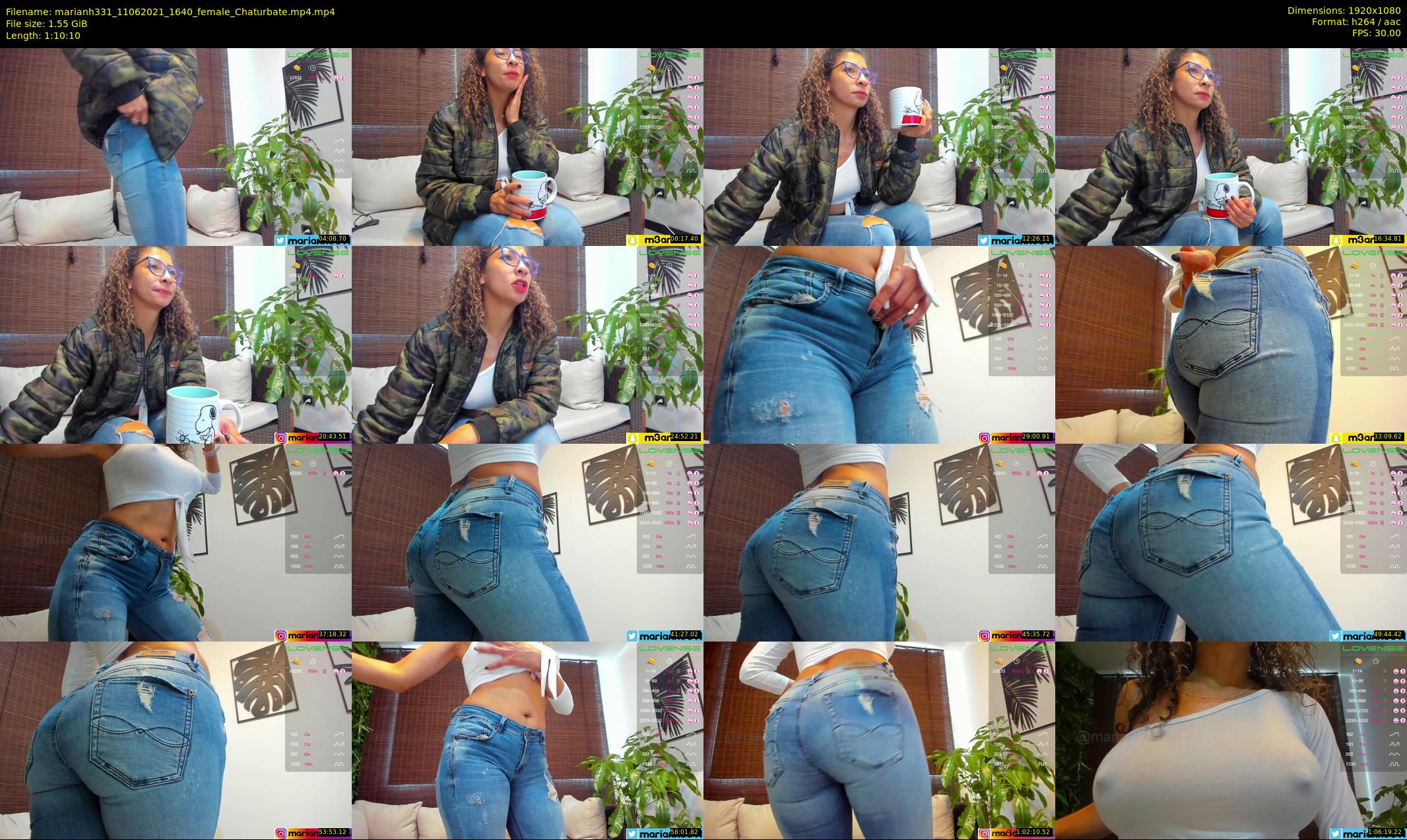 marianh331 — 71 minute Chaturbate female cam show recording, 1080p, Jun 11, 2021