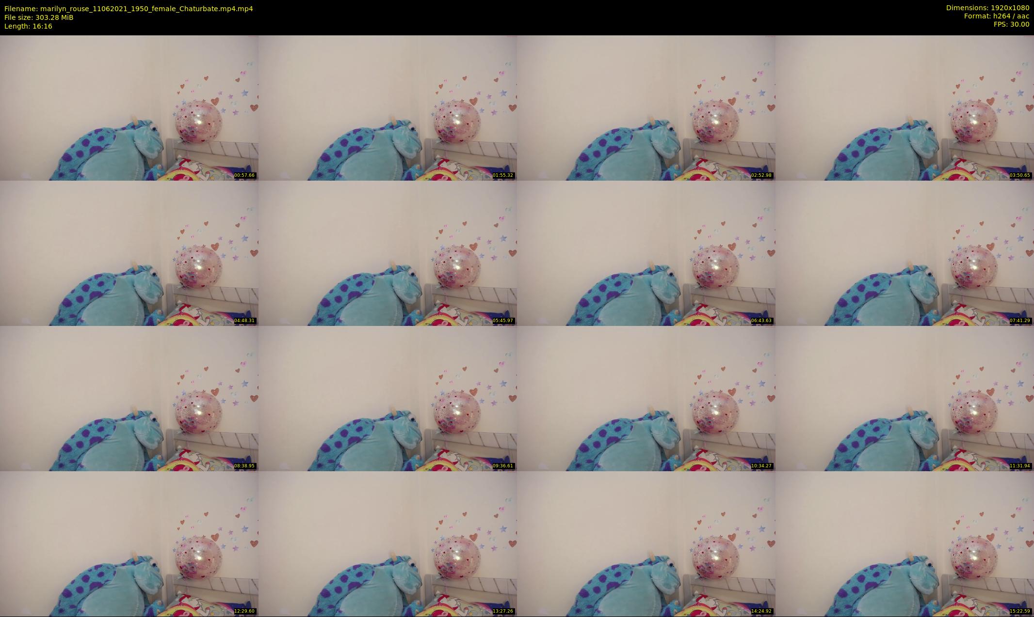 marilyn_rouse — 17 minute Chaturbate female cam show recording, 1080p, Jun 11, 2021