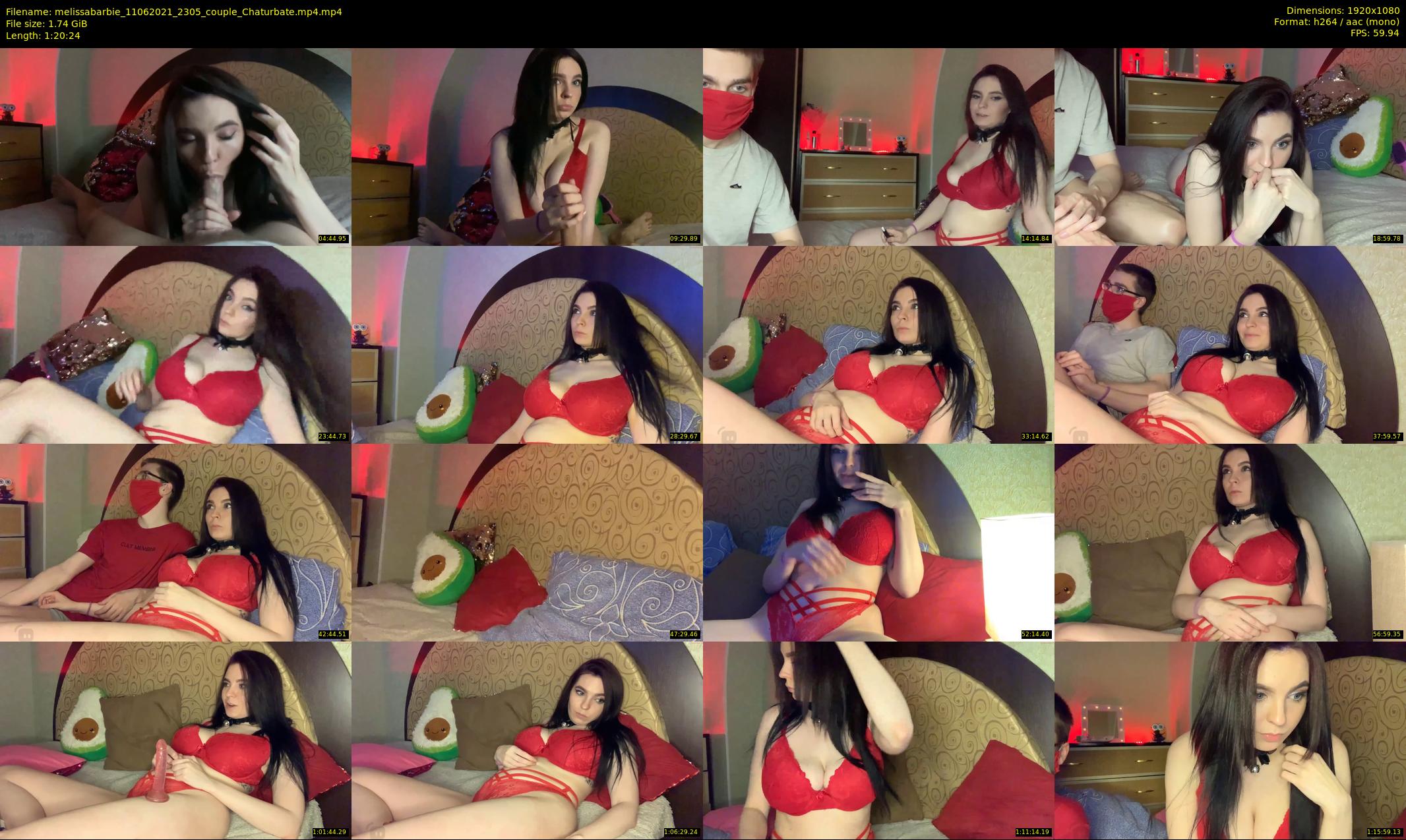 melissabarbie — 81 minute Chaturbate couple cam show recording, 1080p, Jun 11, 2021