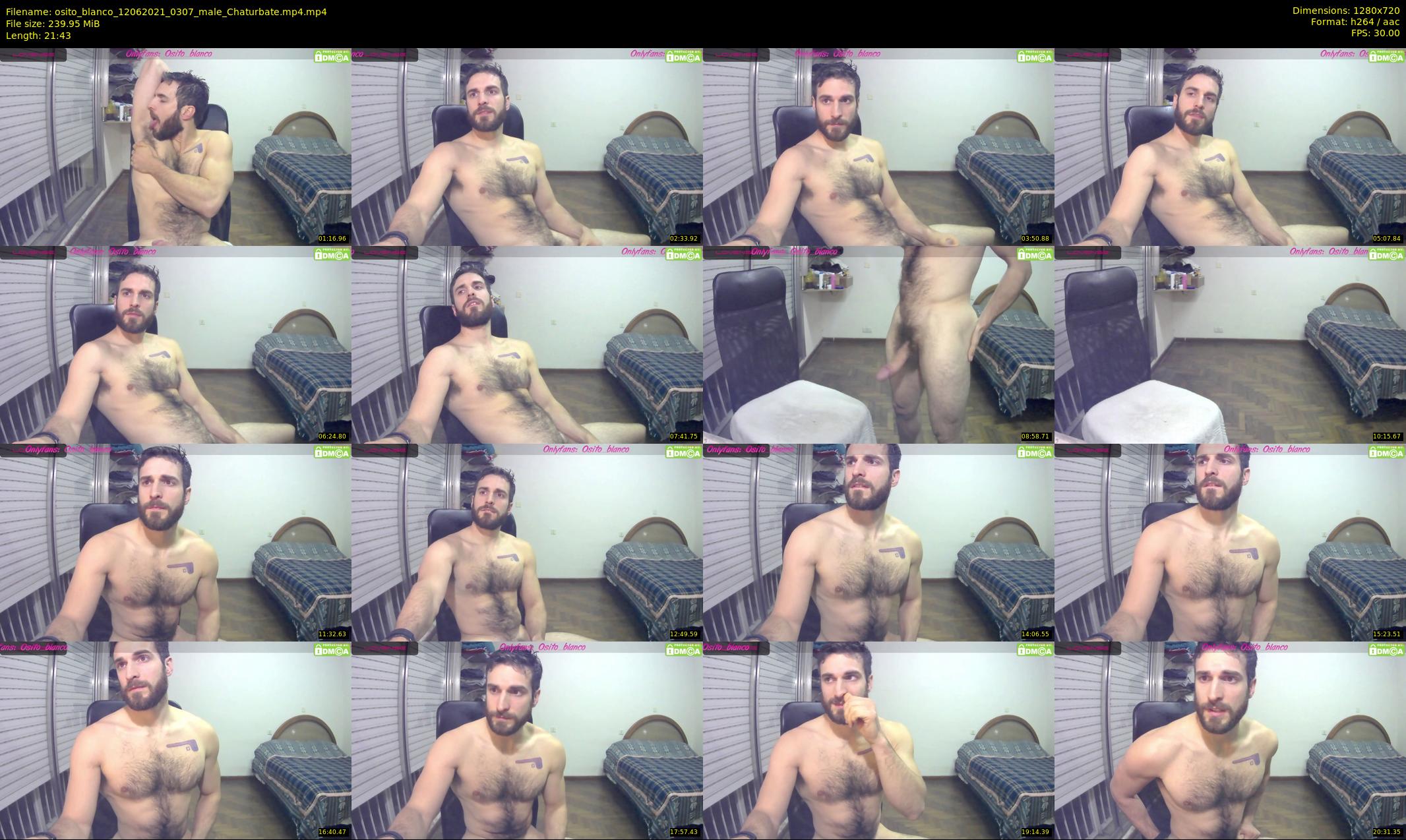osito_blanco — 22 minute Chaturbate male cam show recording, 720p, Jun 12, 2021