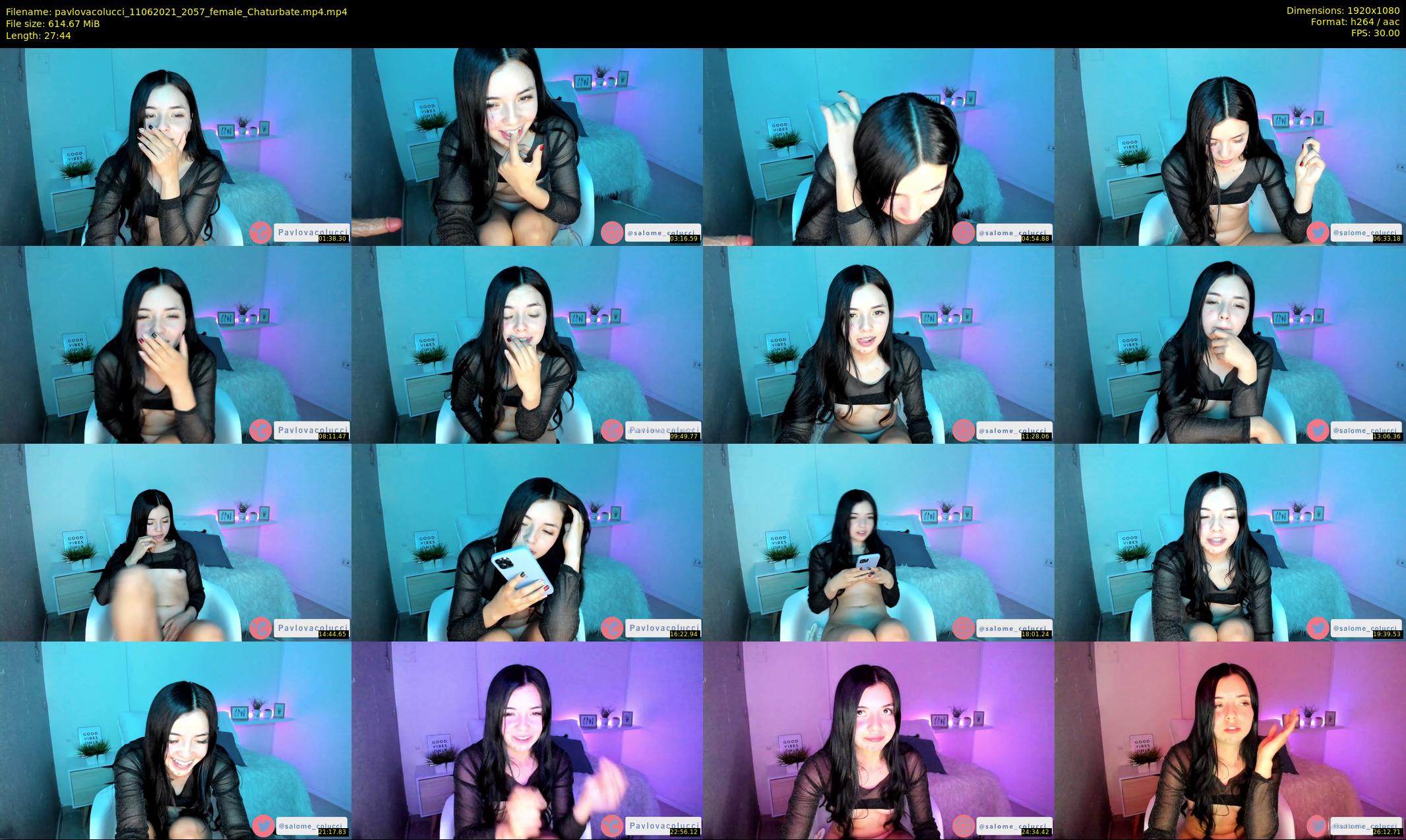 pavlovacolucci — 28 minute Chaturbate female cam show recording, 1080p, Jun 11, 2021