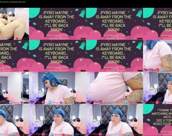 pyrowayne — 32 minute Chaturbate female cam show recording, 1080p, Jun 12, 2021