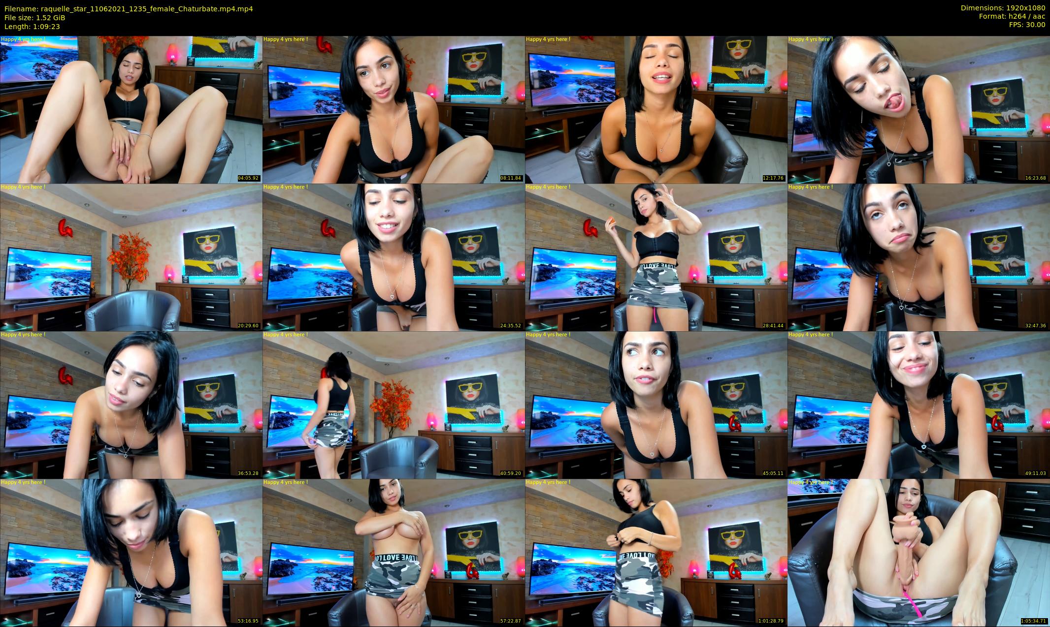 raquelle_star — 70 minute Chaturbate couple cam show recording, 1080p, Jun 11, 2021