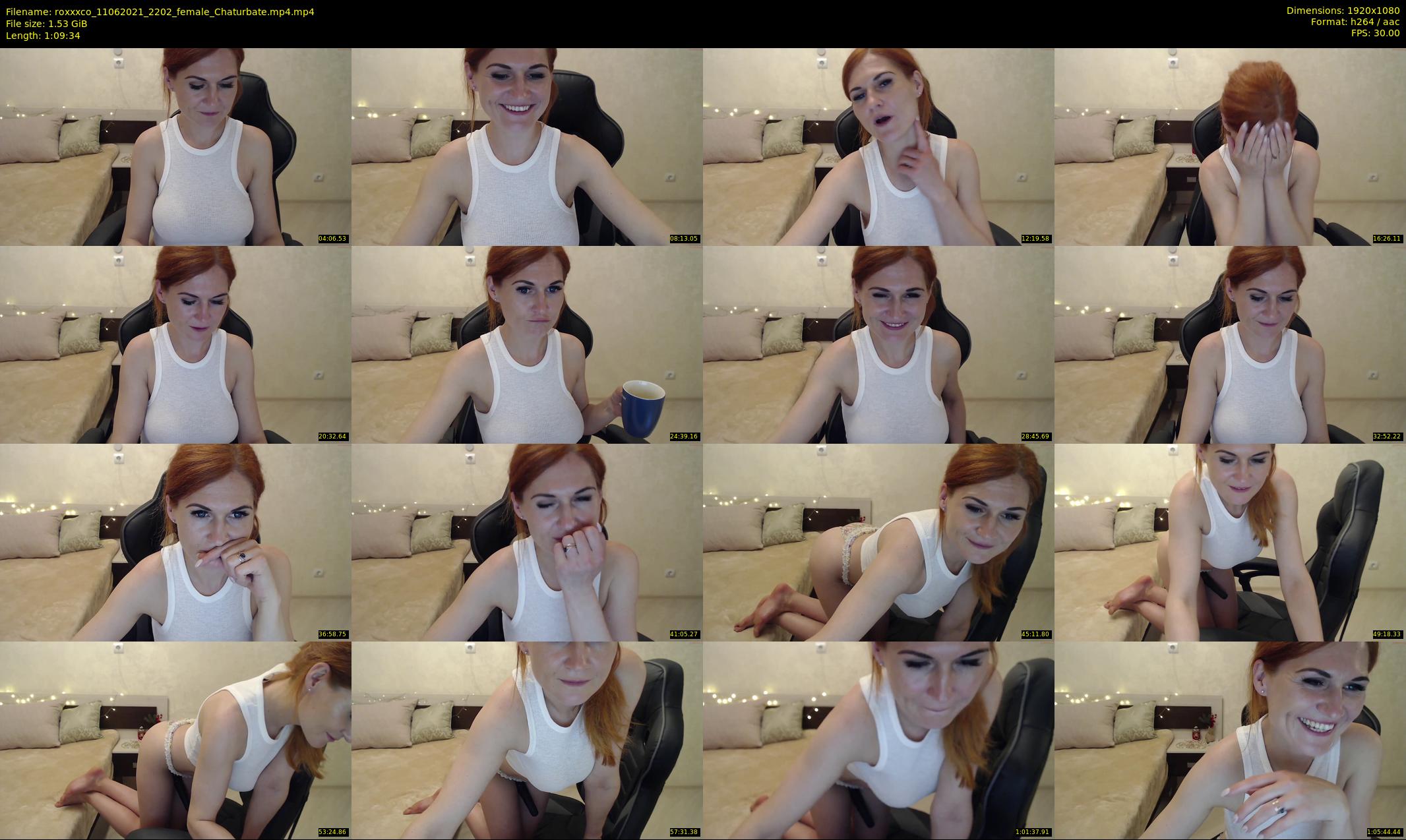roxxxco — 70 minute Chaturbate female cam show recording, 1080p, Jun 11, 2021