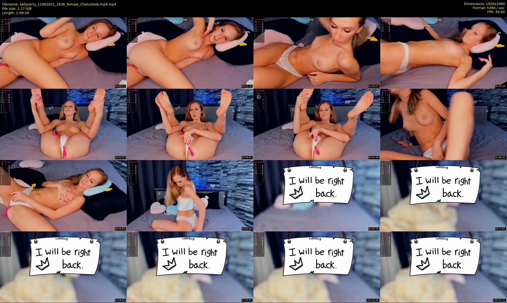 sallysarry — 70 minute Chaturbate couple cam show recording, 1080p, Jun 11, 2021