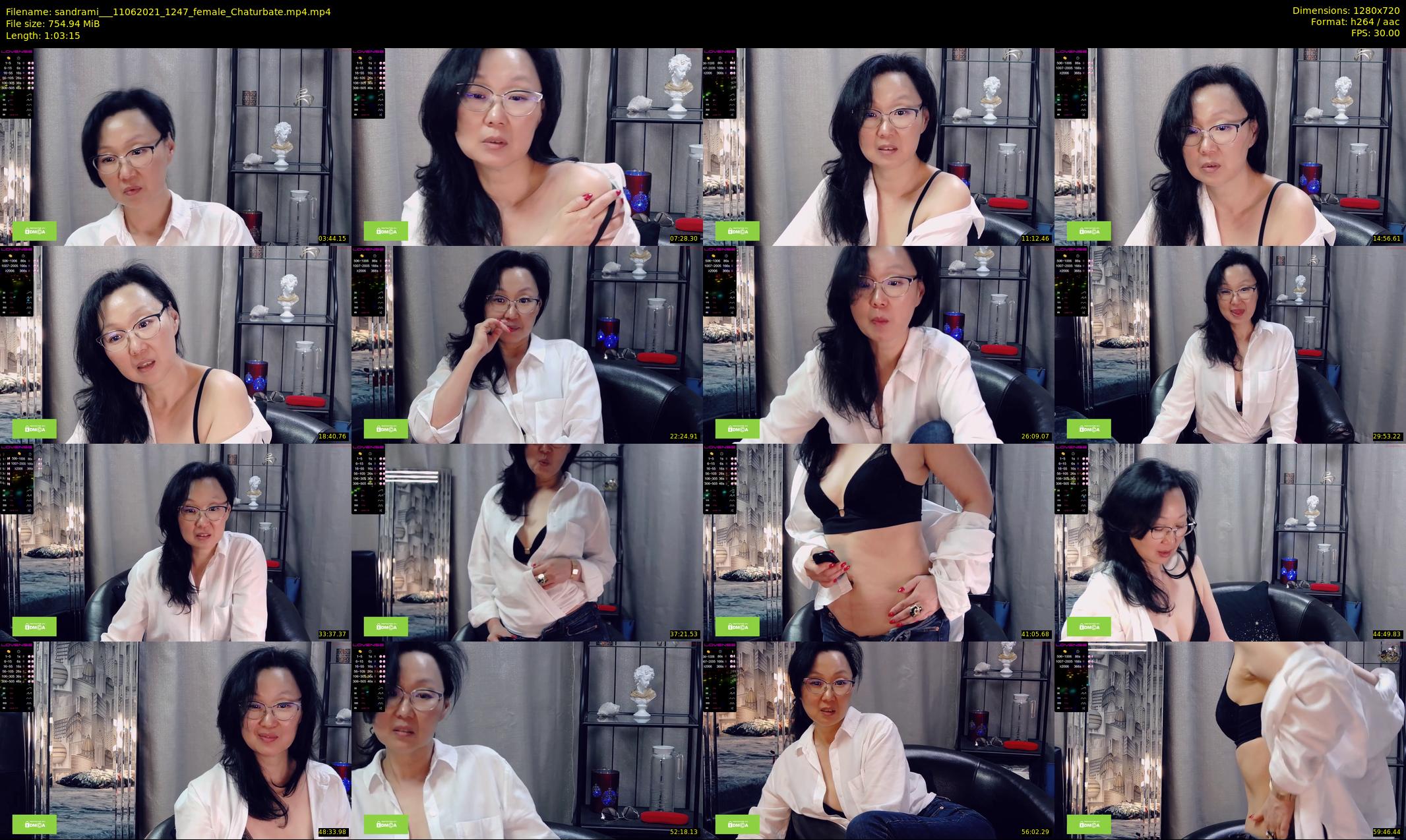 sandrami__ — 64 minute Chaturbate female cam show recording, 720p, Jun 11, 2021