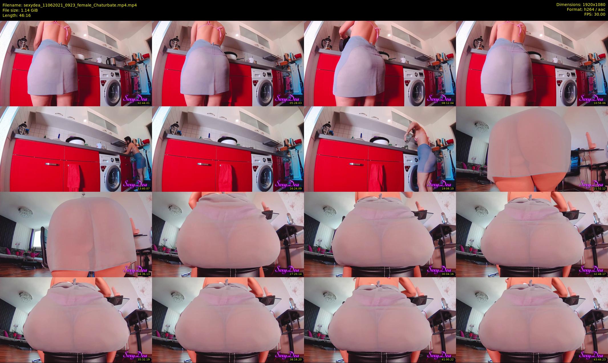 sexydea — 47 minute Chaturbate female cam show recording, 1080p, Jun 11, 2021