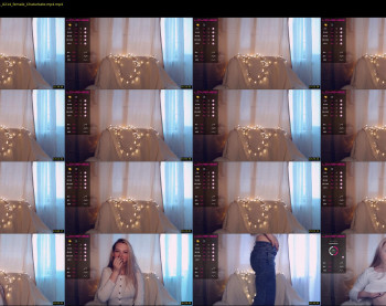 small_blondee — 45 minute Chaturbate female cam show recording, 720p, Jun 12, 2021