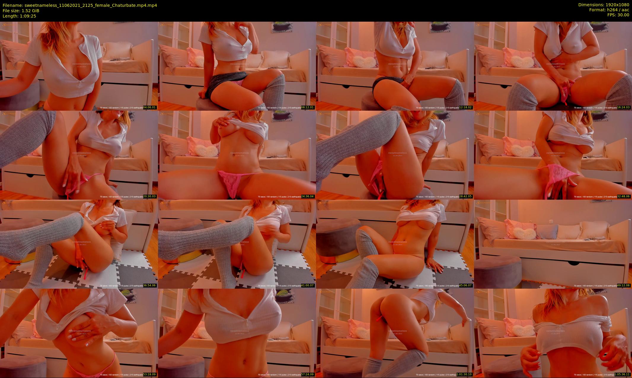 sweetnameless — 70 minute Chaturbate couple cam show recording, 1080p, Jun 11, 2021