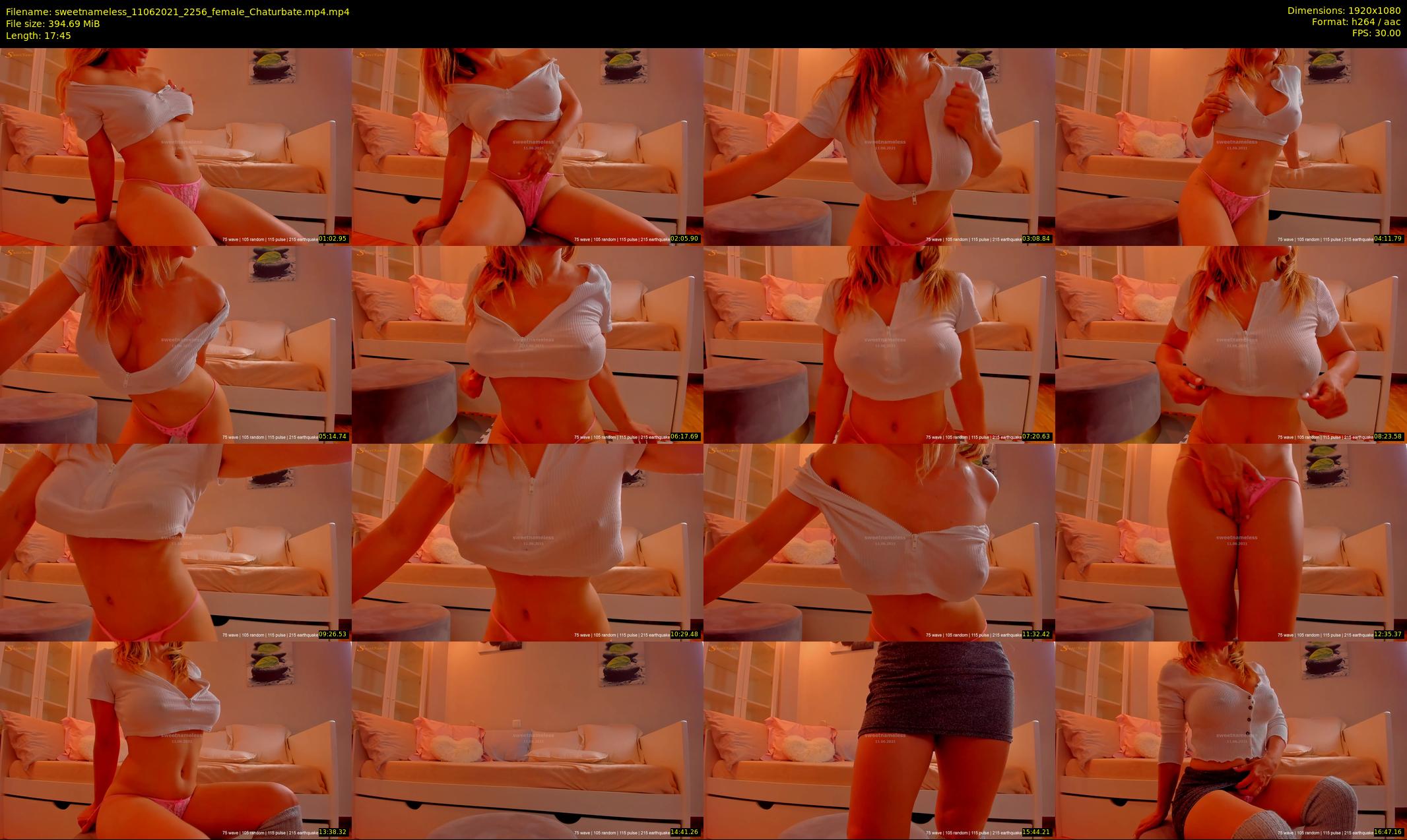 sweetnameless — 18 minute Chaturbate couple cam show recording, 1080p, Jun 11, 2021
